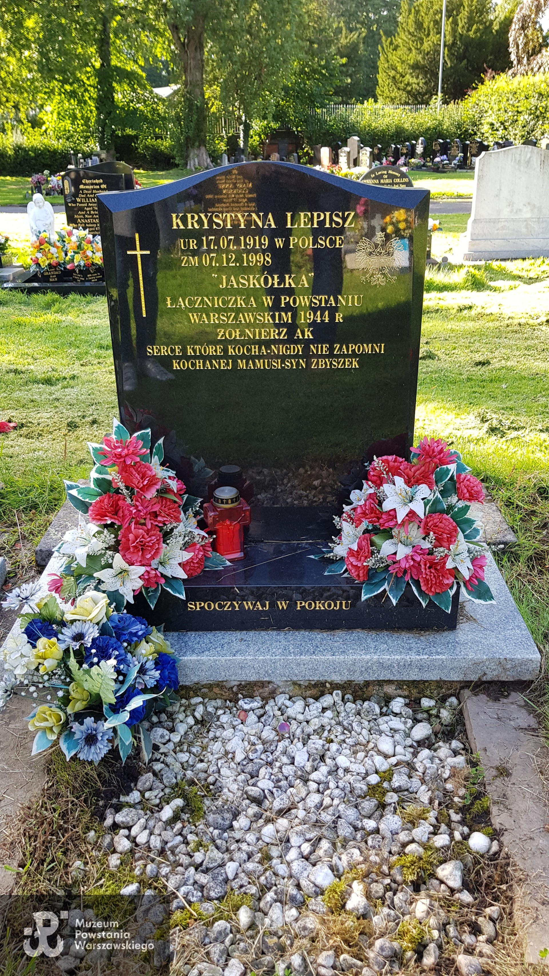 Cmentarz w Crewe we wschodniej Anglii. Fot. Andrzej Drabik