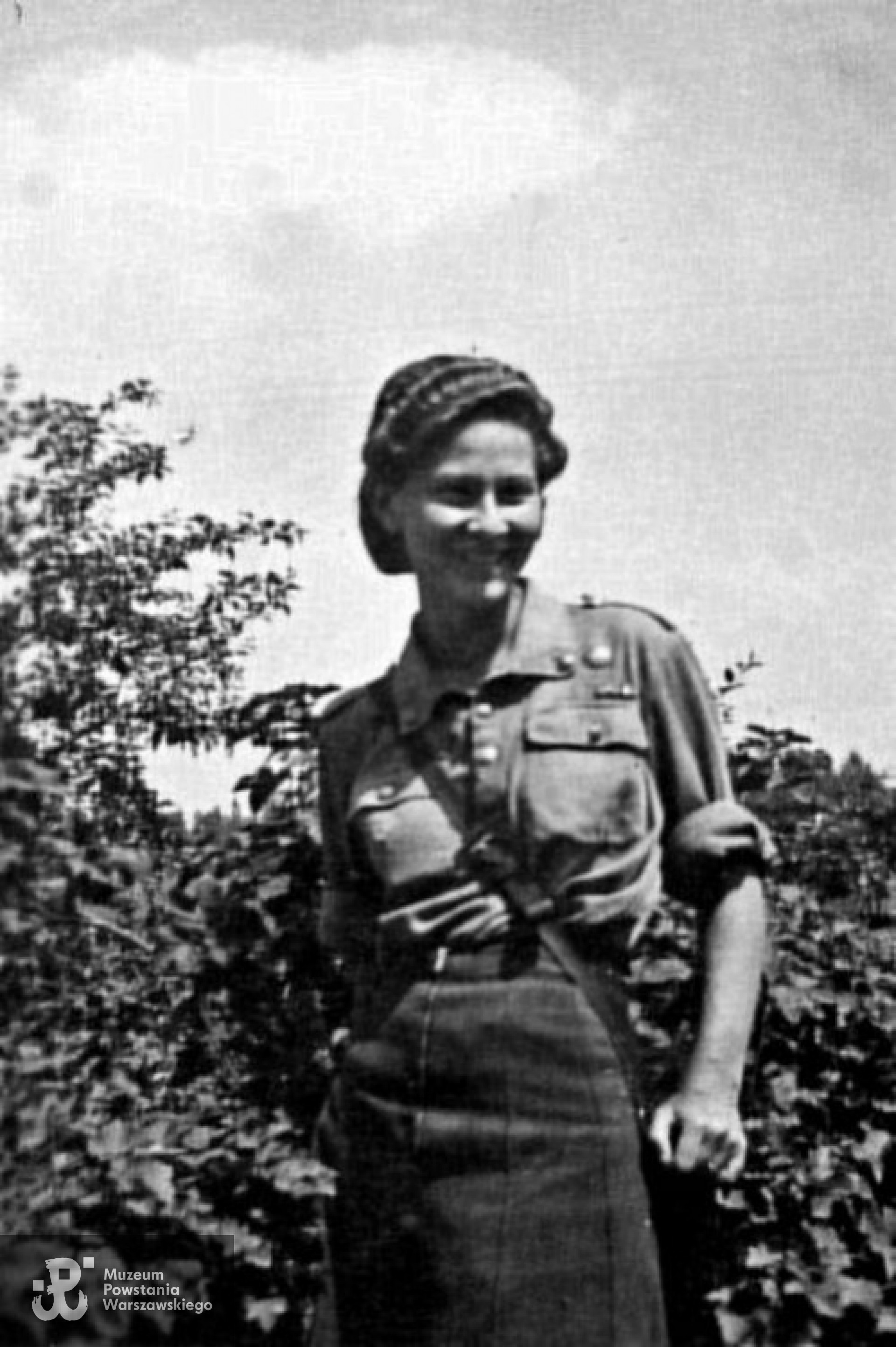 Teresa Sułowska-Bojarska ps. "Dzidzia", "Klamerka".  Fot. AR MPW