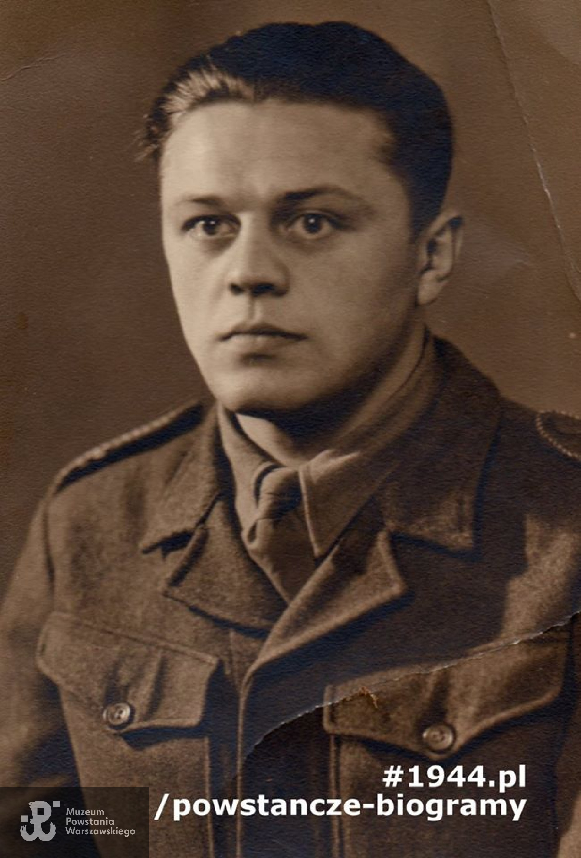 kapral podchorąży Andrzej Olszewski ps. "Andrzej" (1923-1984). Zdjęcia do biogramu z archiwum rodzinnego udostępniła p. Monika Olszewska