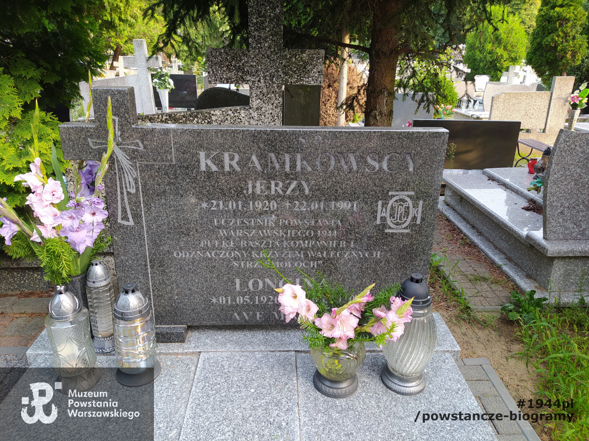 Cmentarz Komunalny we Włocławku. Zdjęcie grobu nadesłał p. Rafał Michalak