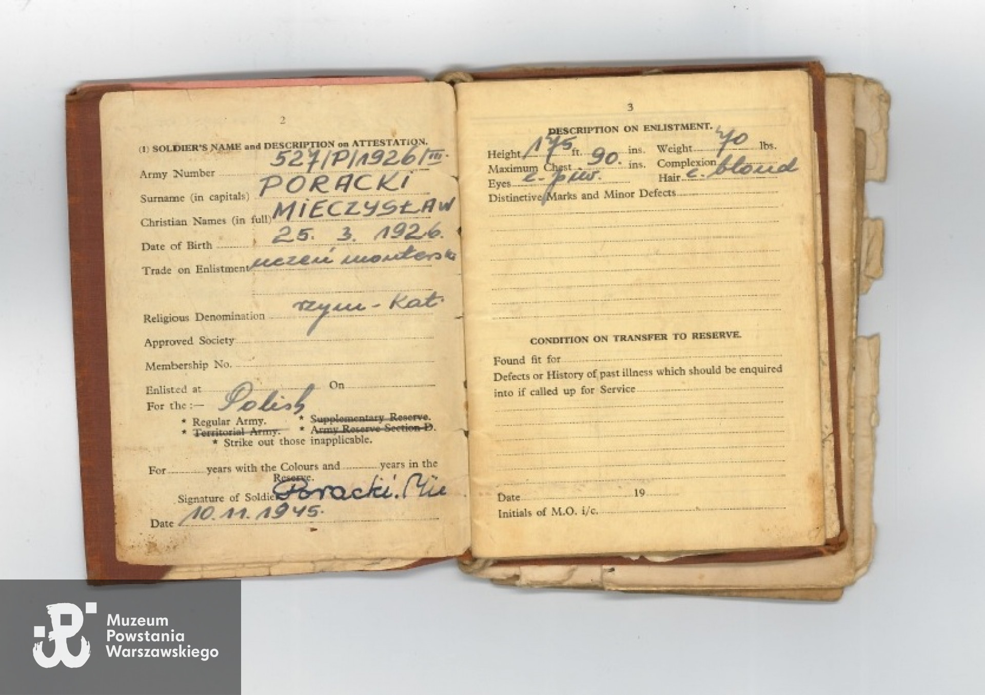 Z archiwum rodzinnego Andrzeja Poradzkiego