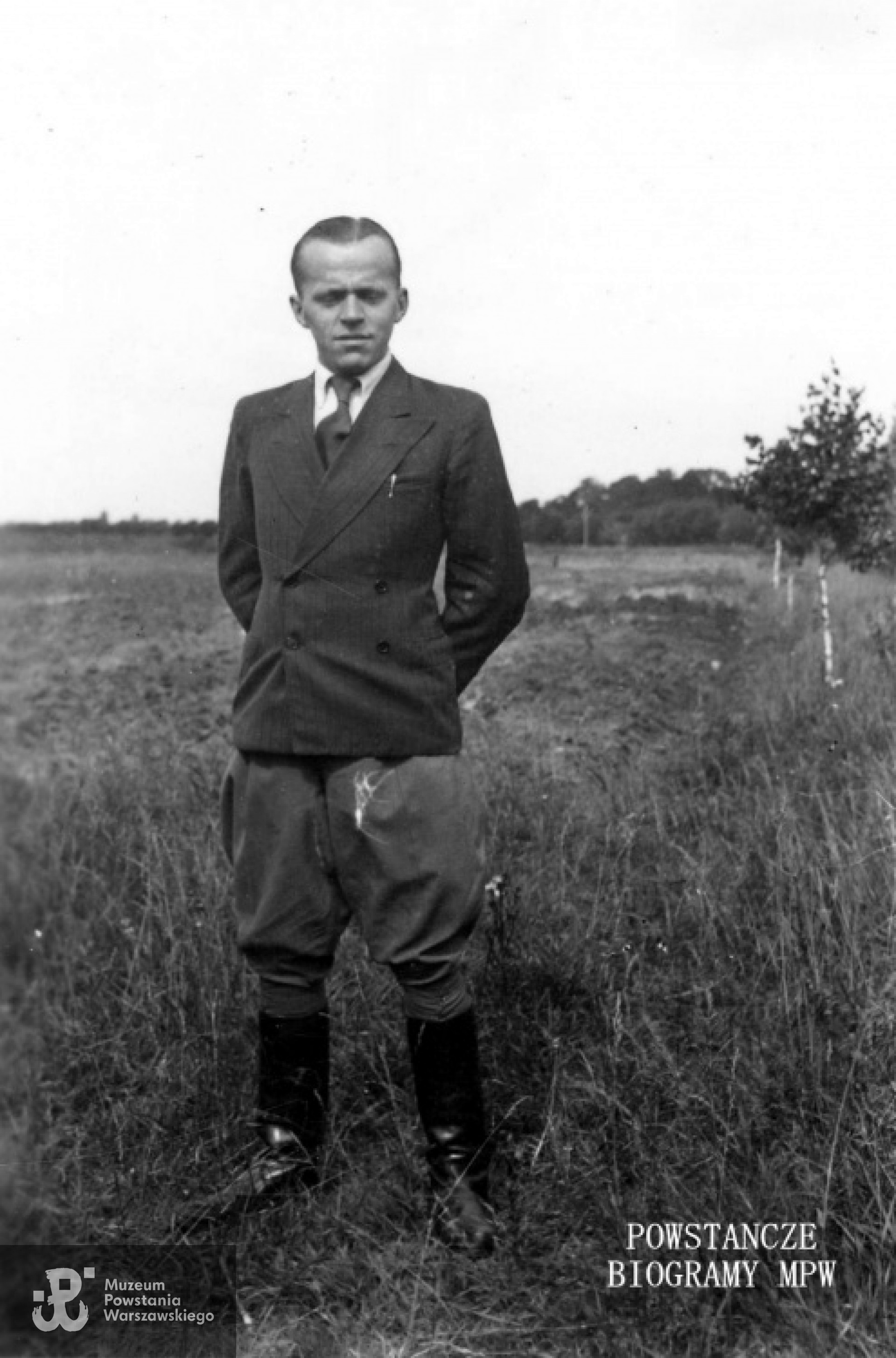 Fotografia wykonana w Mirkowie - lata 1941 - 1944. Fot. AR MPW