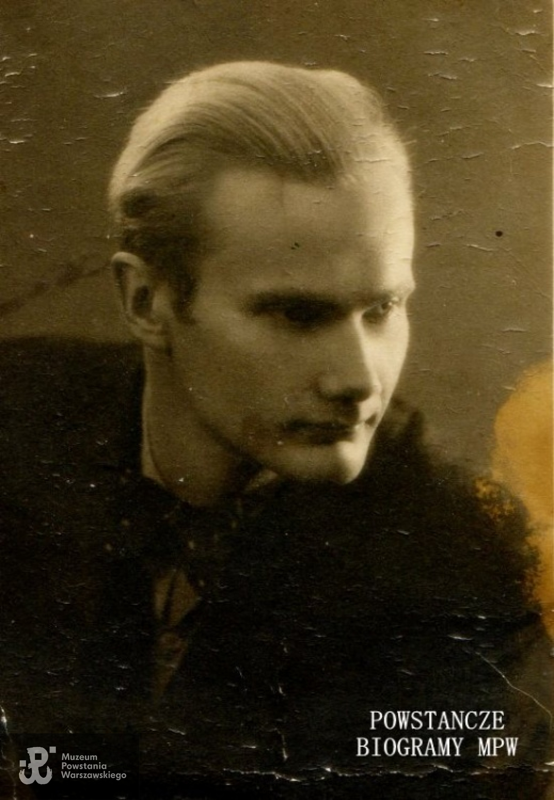 Czesław Marx ps. "Miś" (1924-1944) Fot. z archiwum rodzinnego udostępnił p. Paweł Biłobran