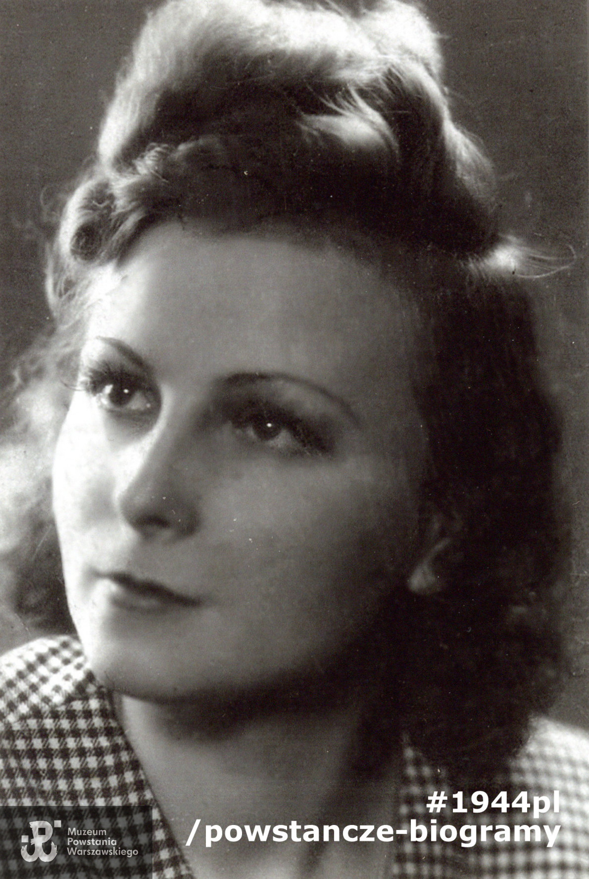 Jadwiga Hieropolitańska po mężu Kapa.  Fot. ze zbiorów rodzinnych, udostępniła p. Elżbieta Charzewska-Mazurek