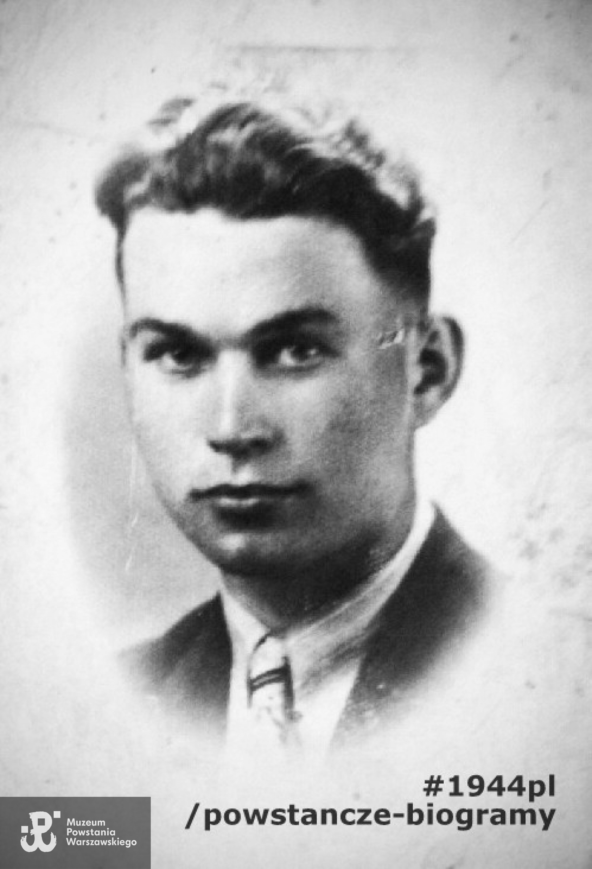 st. strz. Jerzy Makowski "Jurand" (1925-1944). Fot. udostępnione przez Magdalenę Ciok