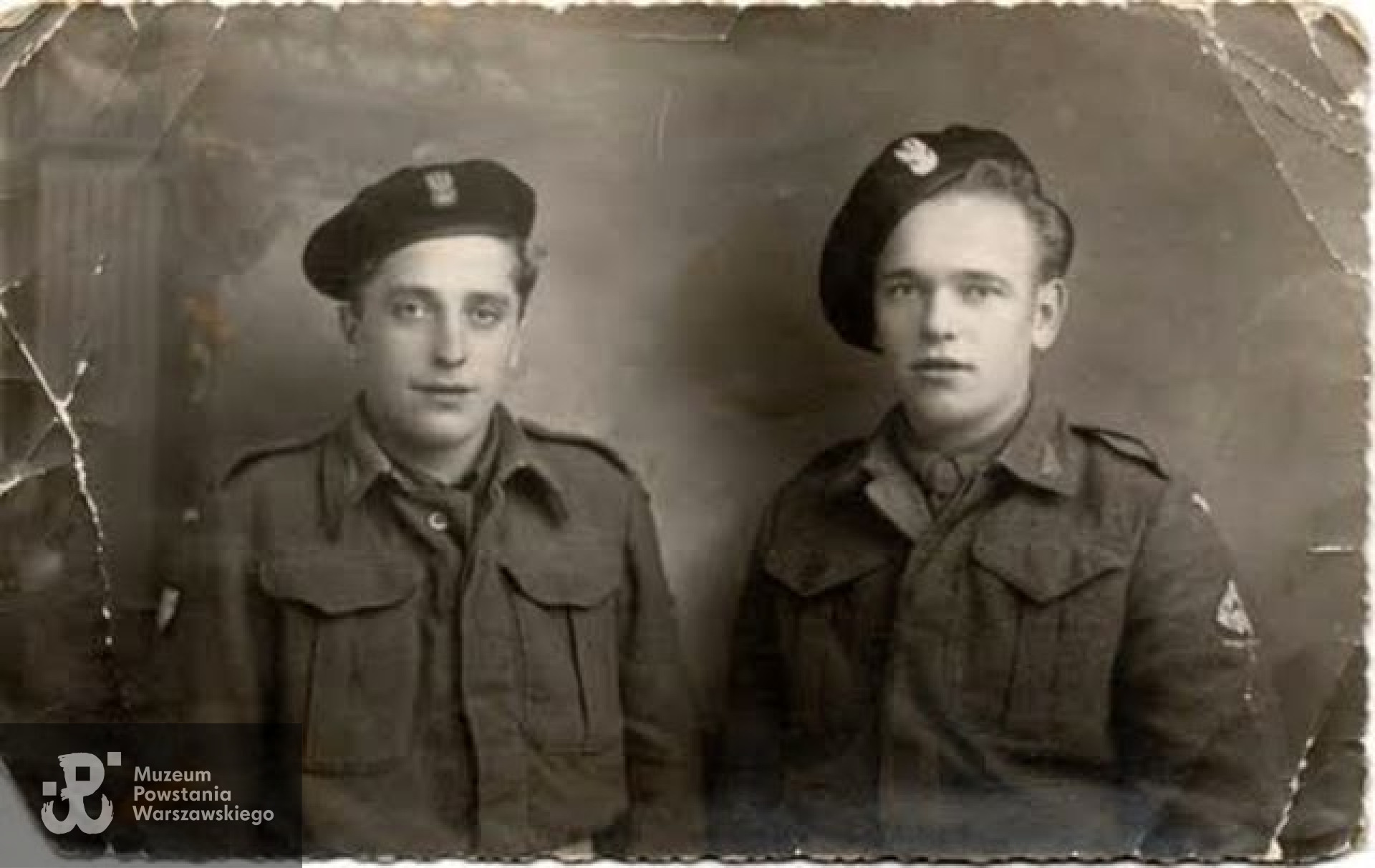 Zdzisław Łęcki na zdjęciu po lewej. Ze zbiorów Andrzeja Łęckiego/Archiwum 2. HBAP "Żbik"