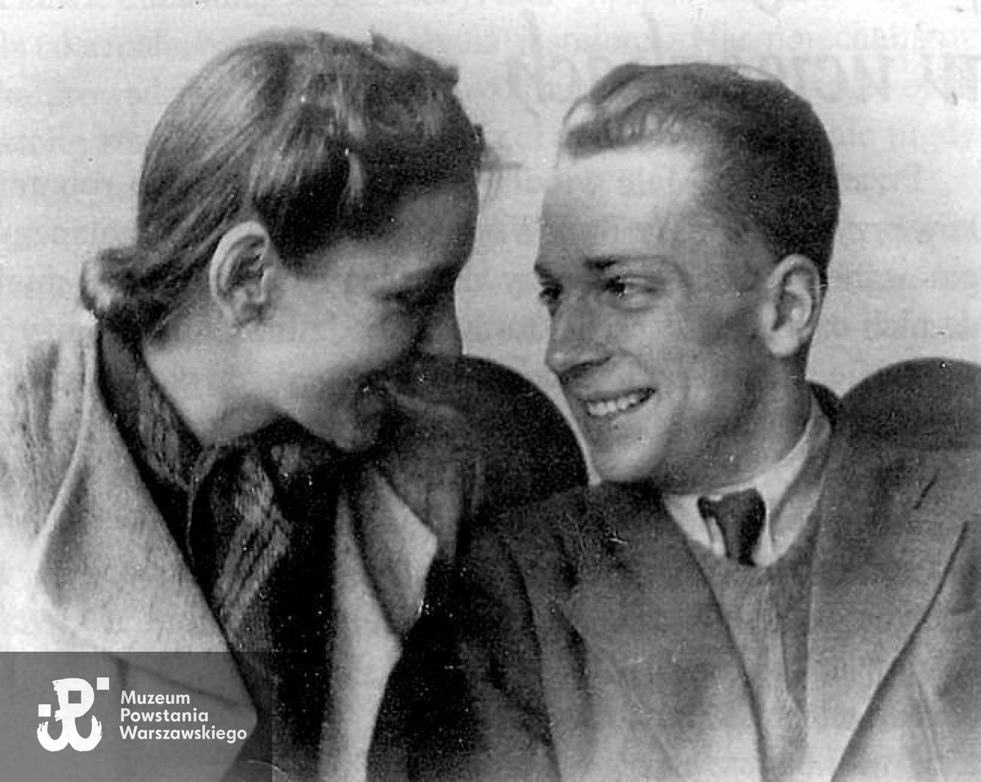 Antoni Michał Rościszewski z żoną Haliną.