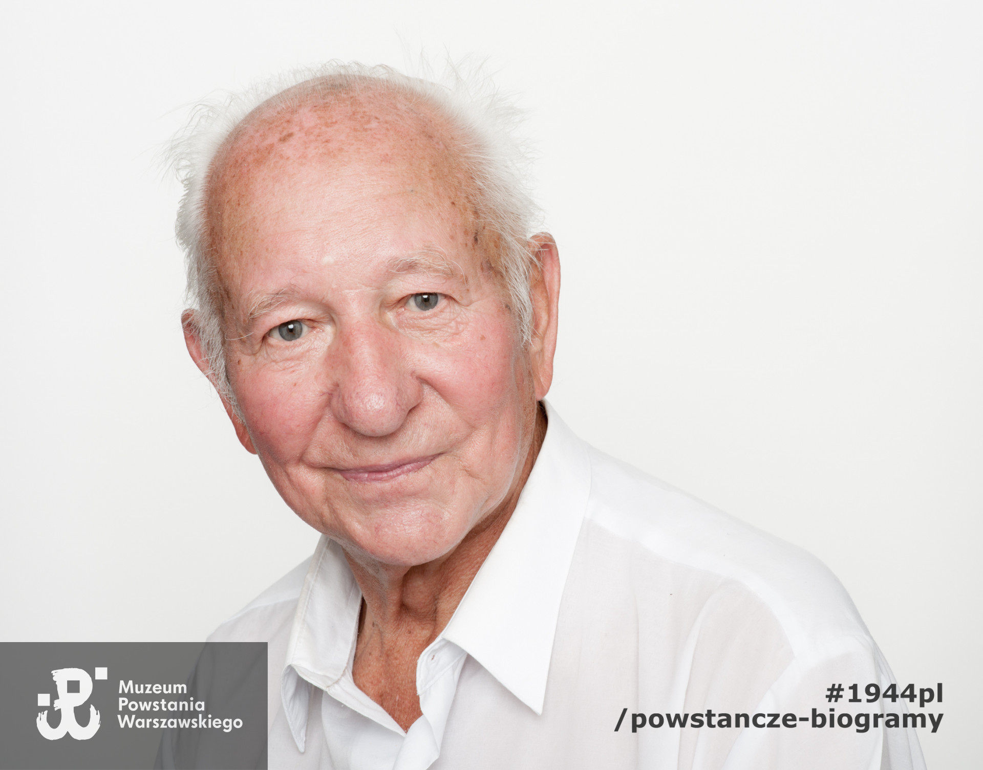 Fot.  z serii portretów Powstańców Warszawskich w ramach projektu "1944/70/2014" realizowanego przez grupę WWPHOTO dla uczczenia 70. rocznicy wybuchu Powstania Warszawskiego. Muzeum Powstania Warszawskiego, 22.07-04.08 2013.