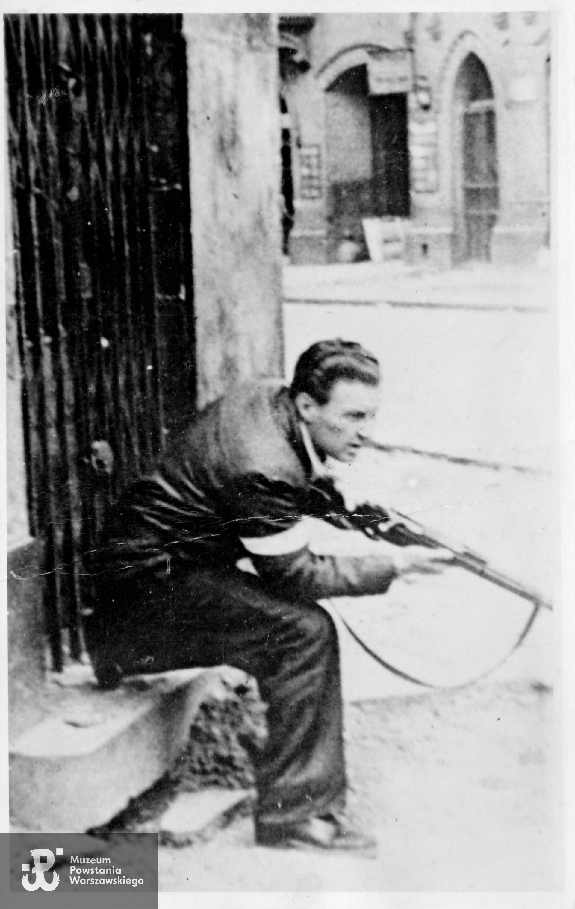 Fotografia z Powstania Warszawskiego. Śródmieście Północne, Edward Krauze „Eka”, „Nałęcz".