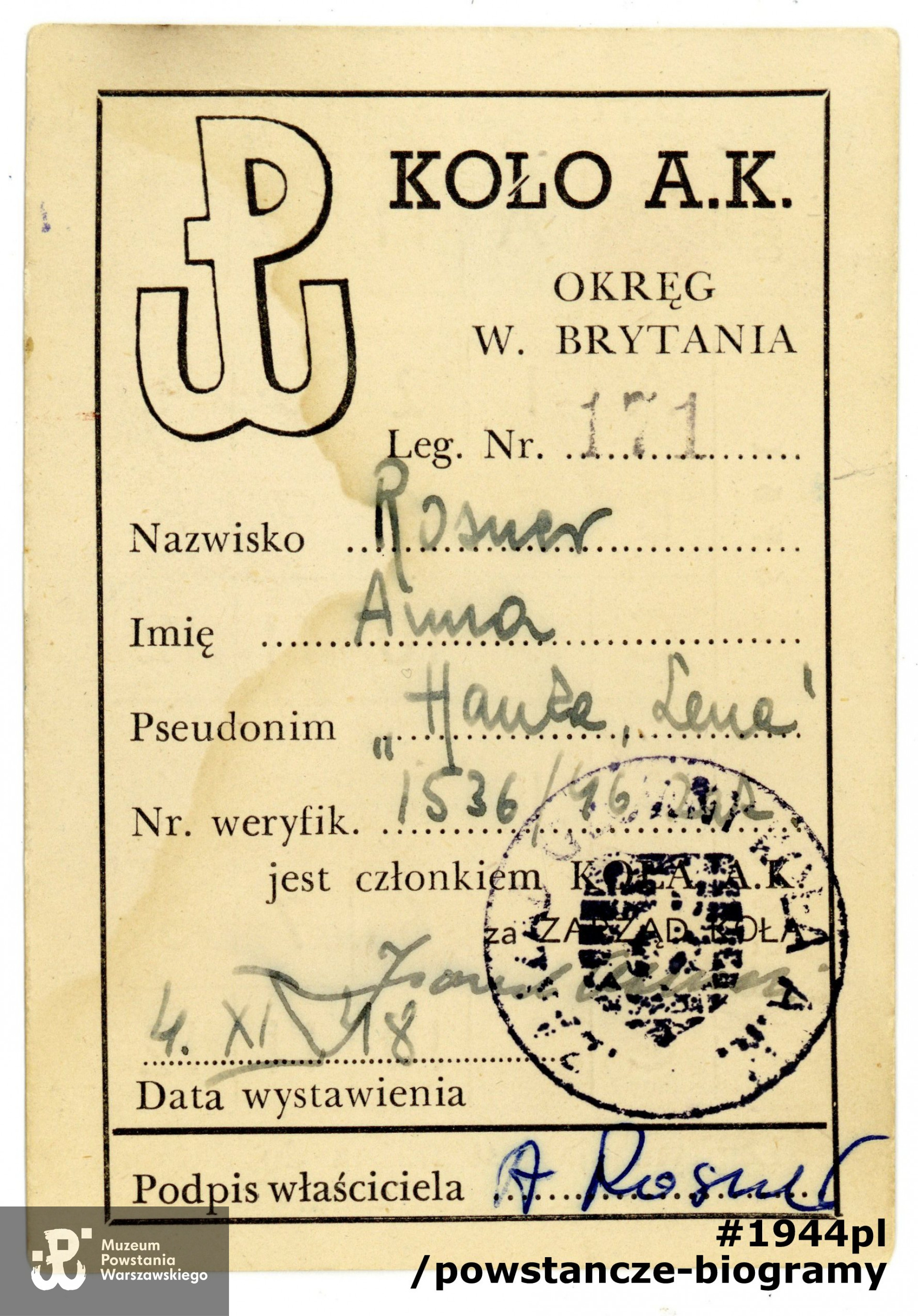 Ze zbiorów Muzeum Powstania Warszawskiego, sygn. P/6827