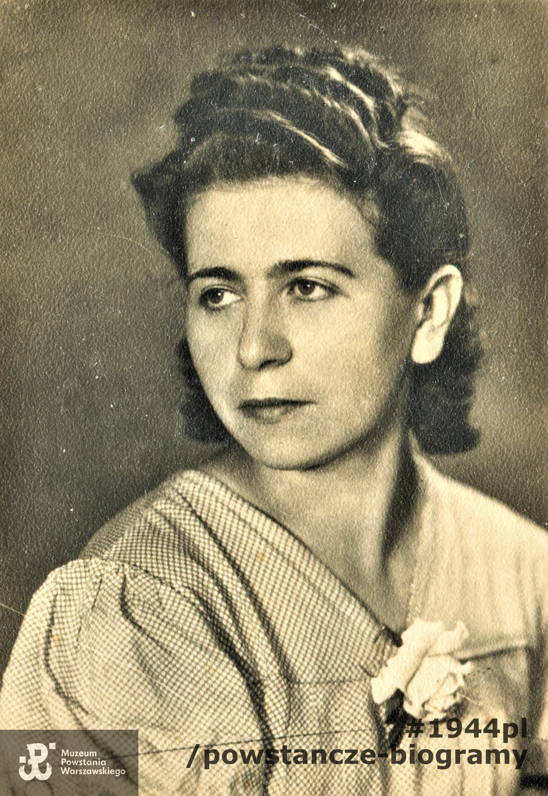 Cecylia Tomalska - Mańk. Fot. ze zbiorów rodzinnych