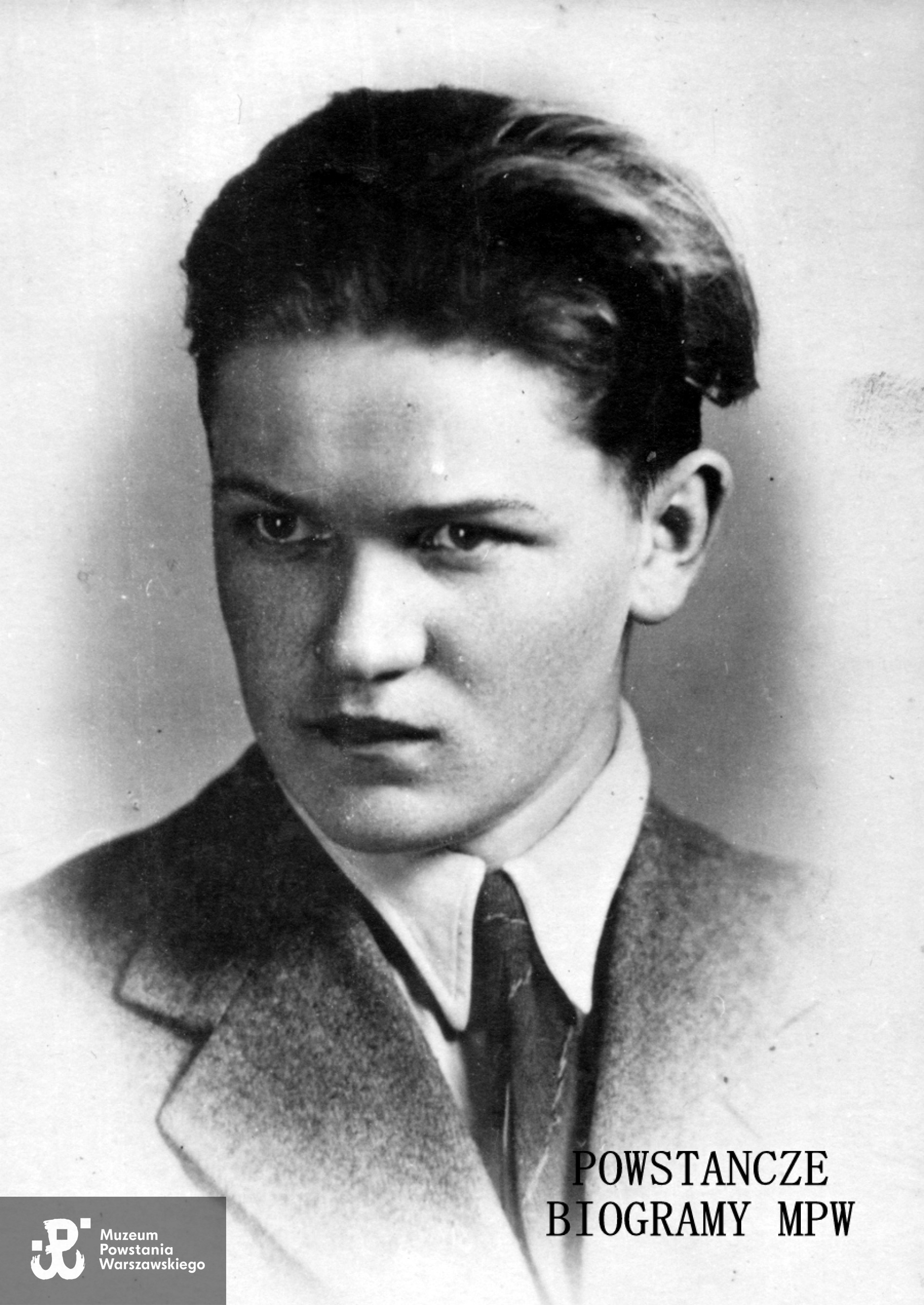 kpr. pchor. Tadeusz Topczewski ps. "Kerim" (1925-1944). Fot. portretowa ze zbiorów Muzeum Powstania Warszawskiego, sygn. P/4492