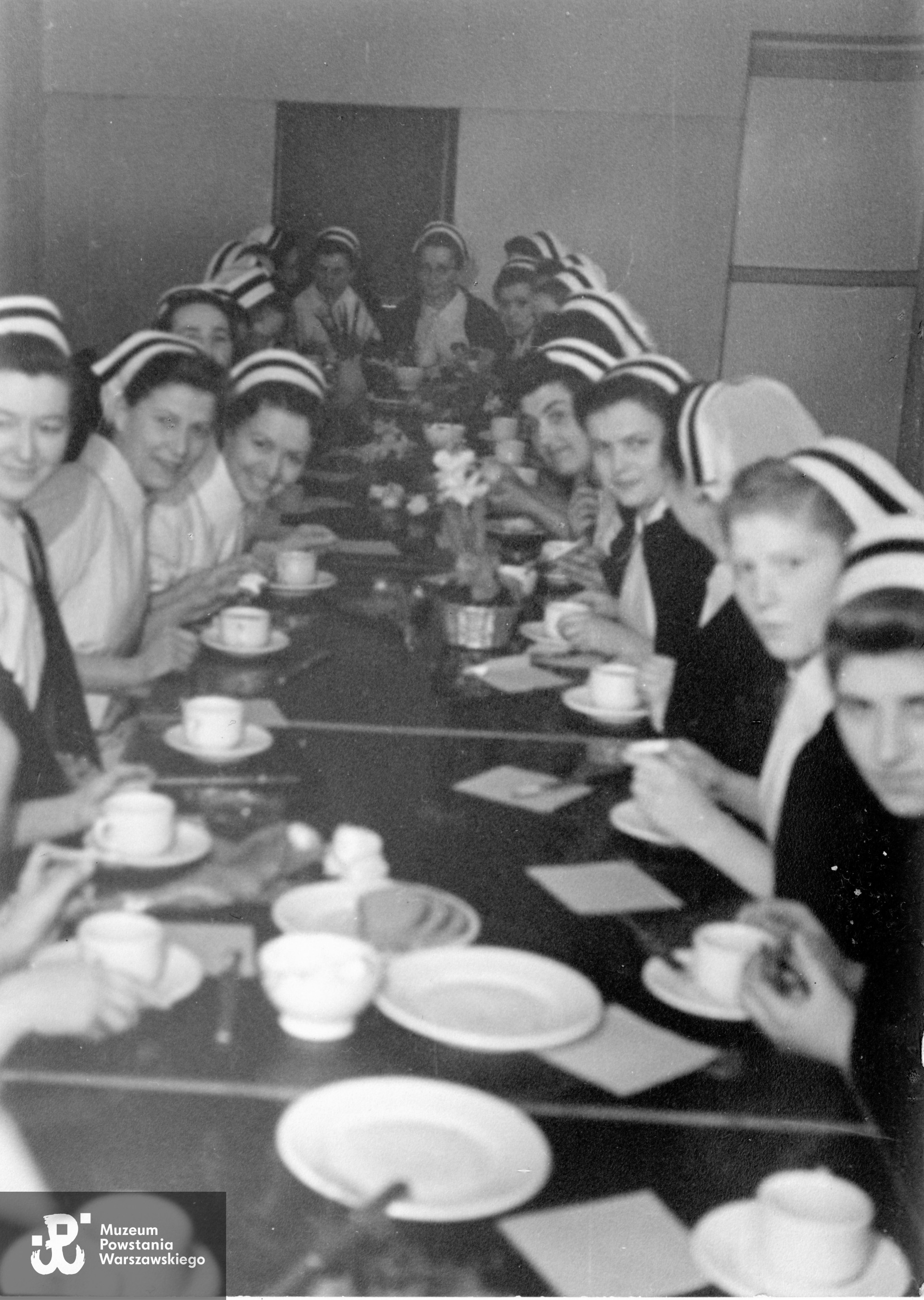 Warszawska Szkoła Pielęgniarstwa. Fot. ze zbiorów rodzinnych, udostępnili p. Jacek Krzysztof Moskwa i p. Stanisław  Piotr Moskwa, synowie. Skany wykonano w Muzeum Powstania Warszawskiego, 03/2024