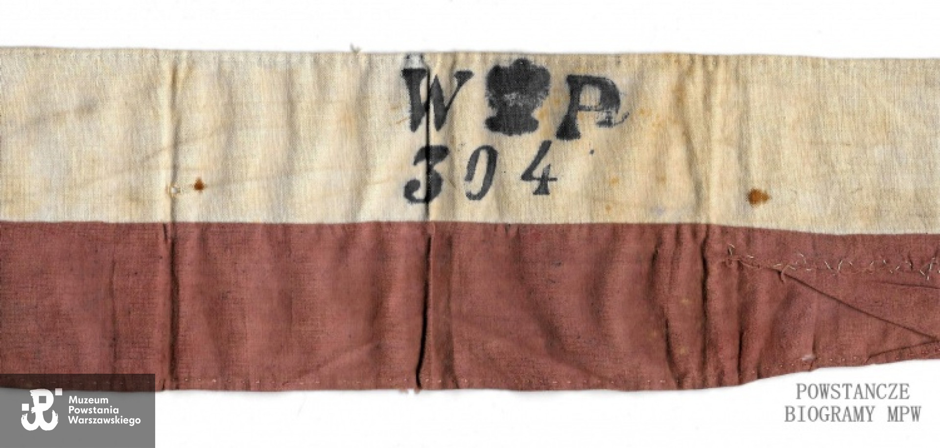 Powstańcza opaska. Z archiwum rodzinnego Christine Casey