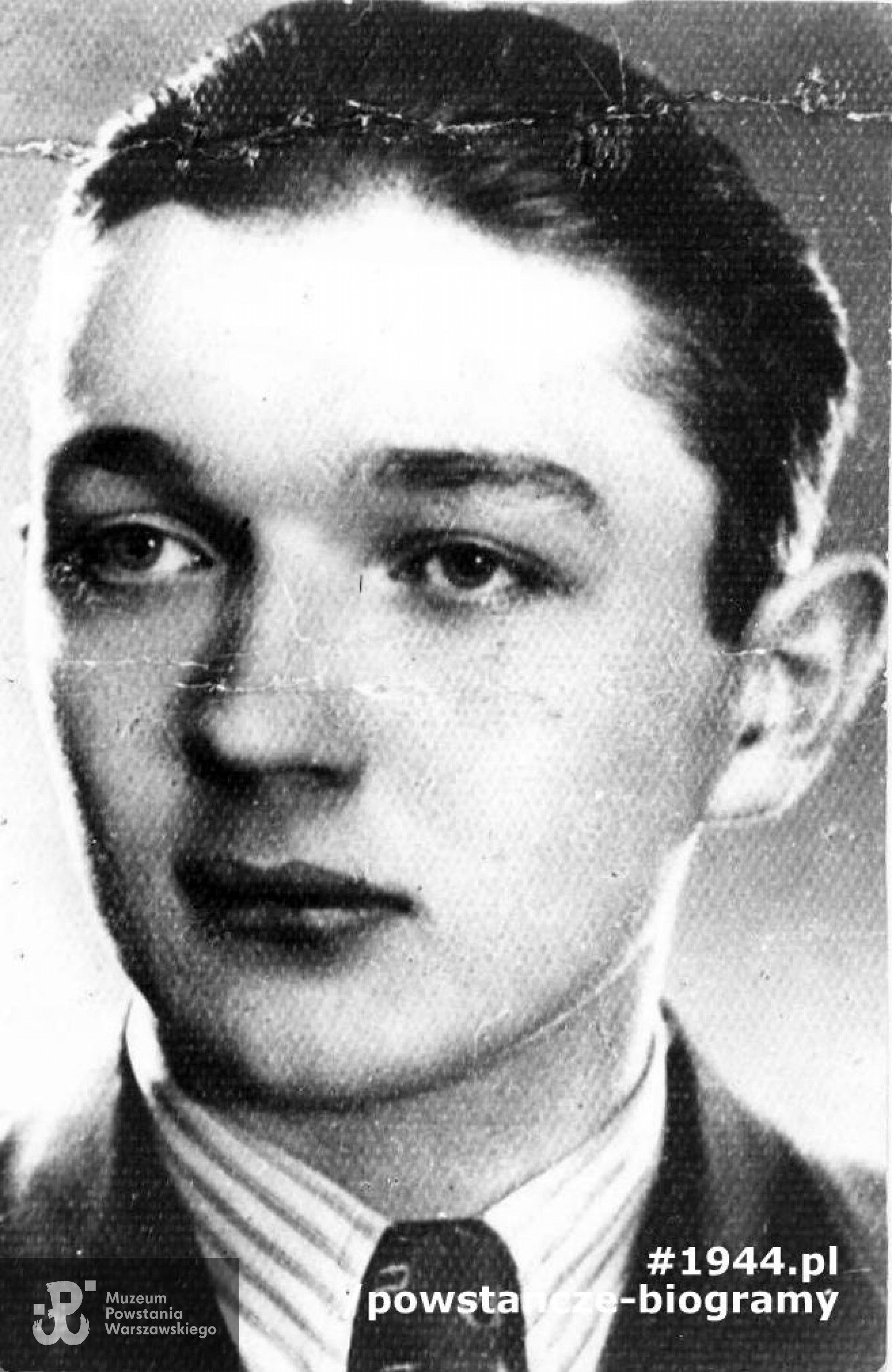 ppor. Henryk Rusinowski ps. "Huragan" (1919-2000). Fot. materiały do Słownika Biograficznego Uczestników PW