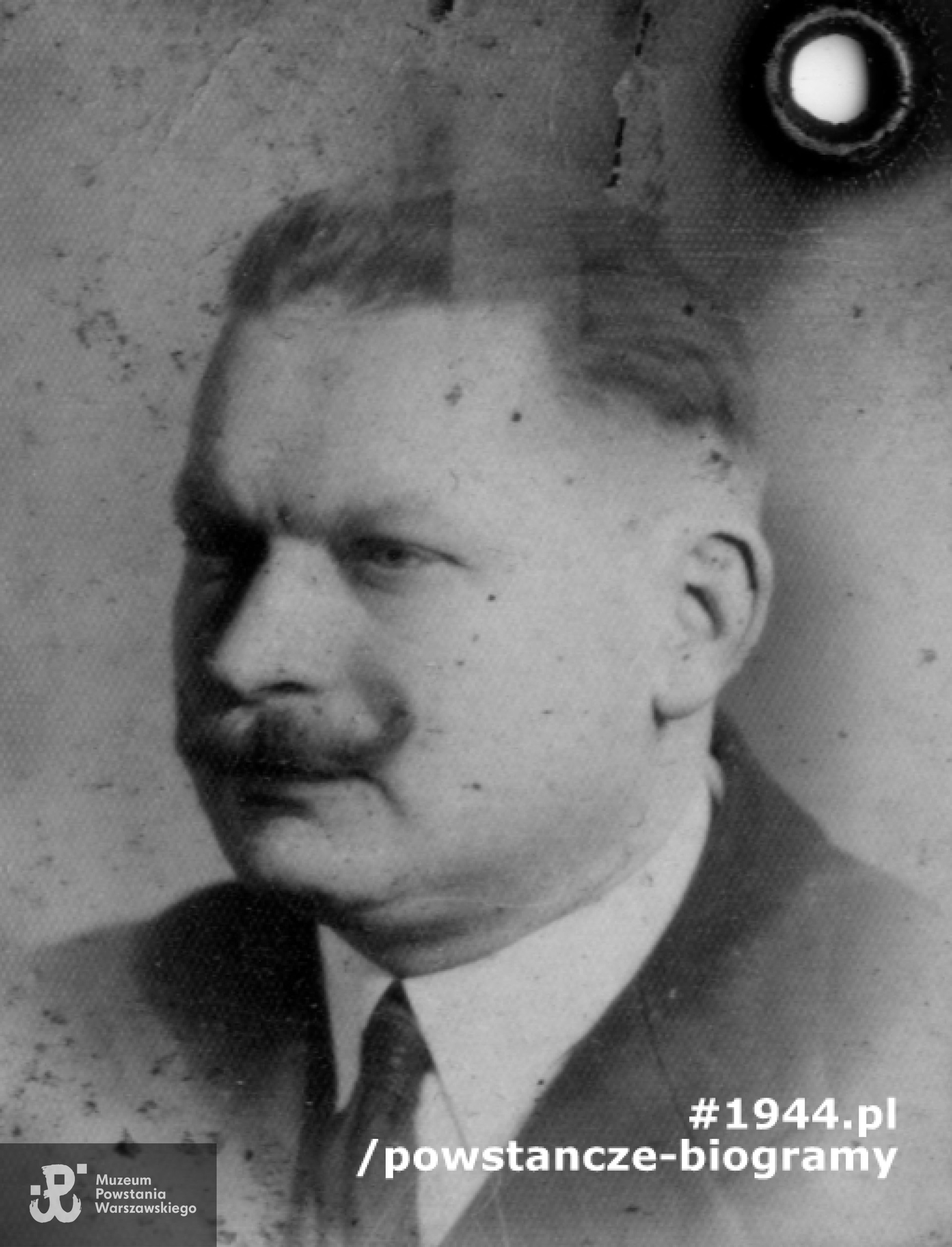 Marcin Szczepaniak ps. „Szymański”, „Jan Szymański" (1899-1944). Fot. z archiwum rodzinnego p. Elżbiety Stenzel za pośrednictwem Pracowni Historycznej MPW