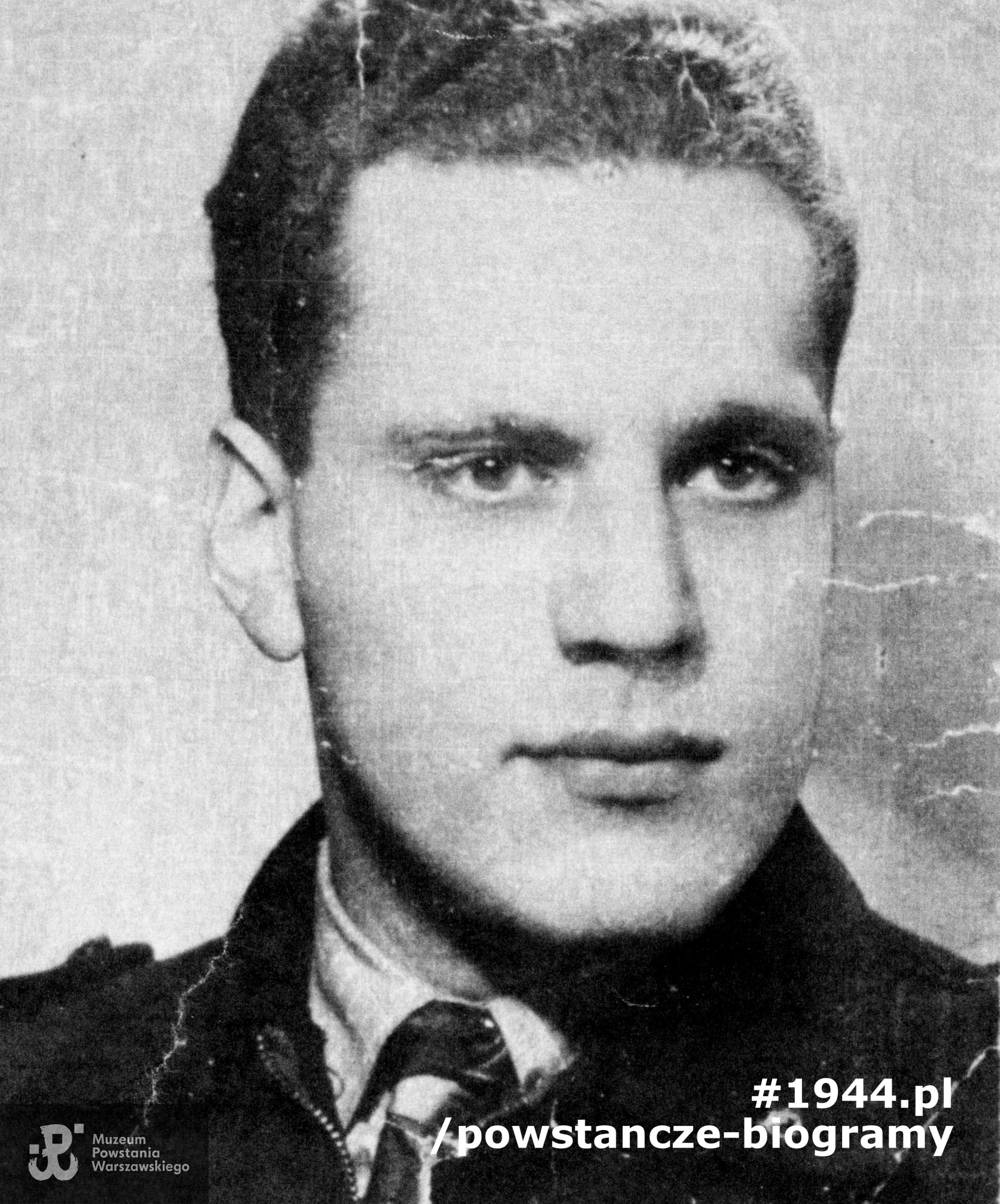 Jerzy Mokrzyński "Broniarz" (1921-2013).  Fot. materiały do Słownika Biograficznego Uczestników PW