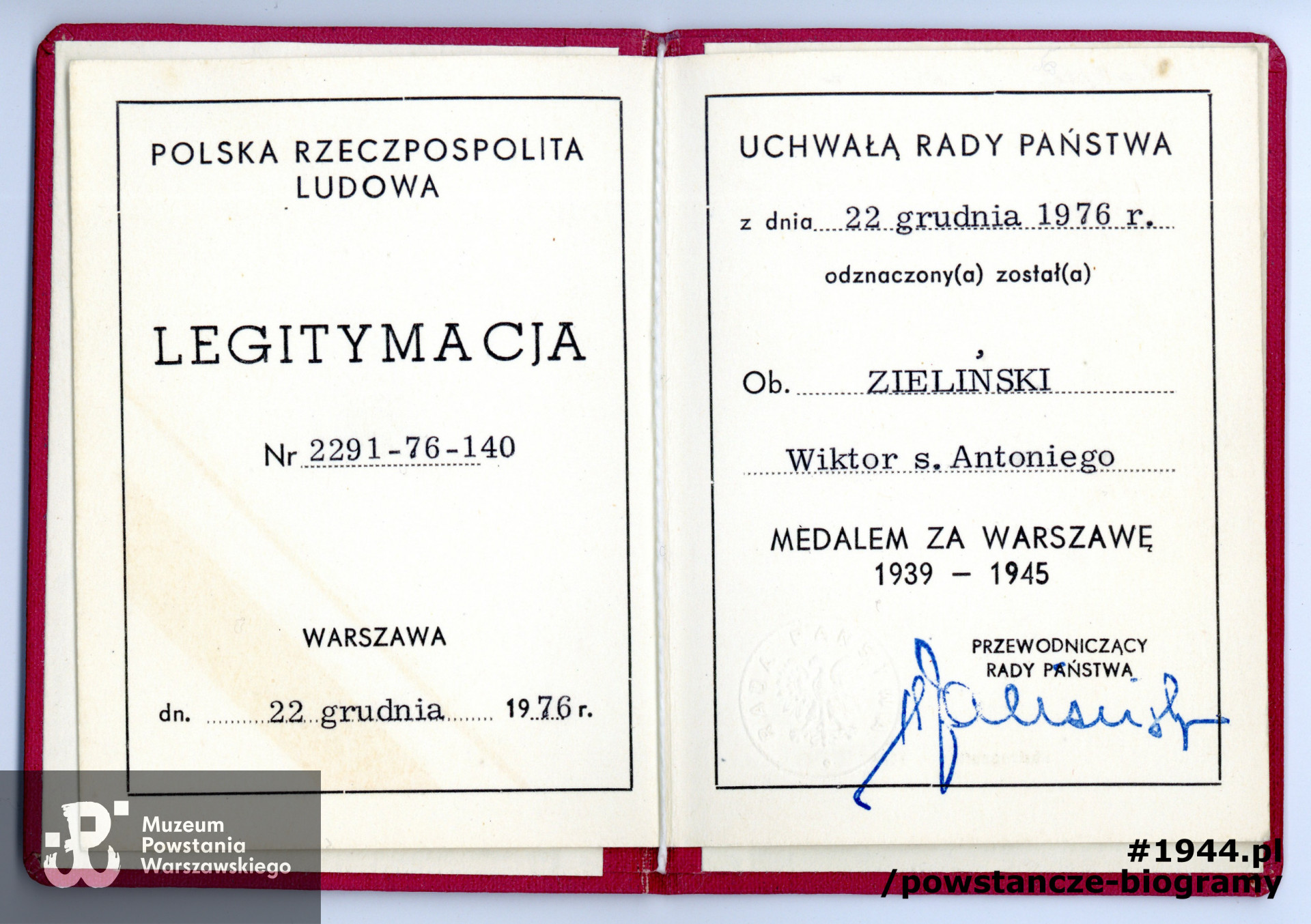 Ze zbiorów Muzeum Powstania Warszawskiego, sygn. P/257