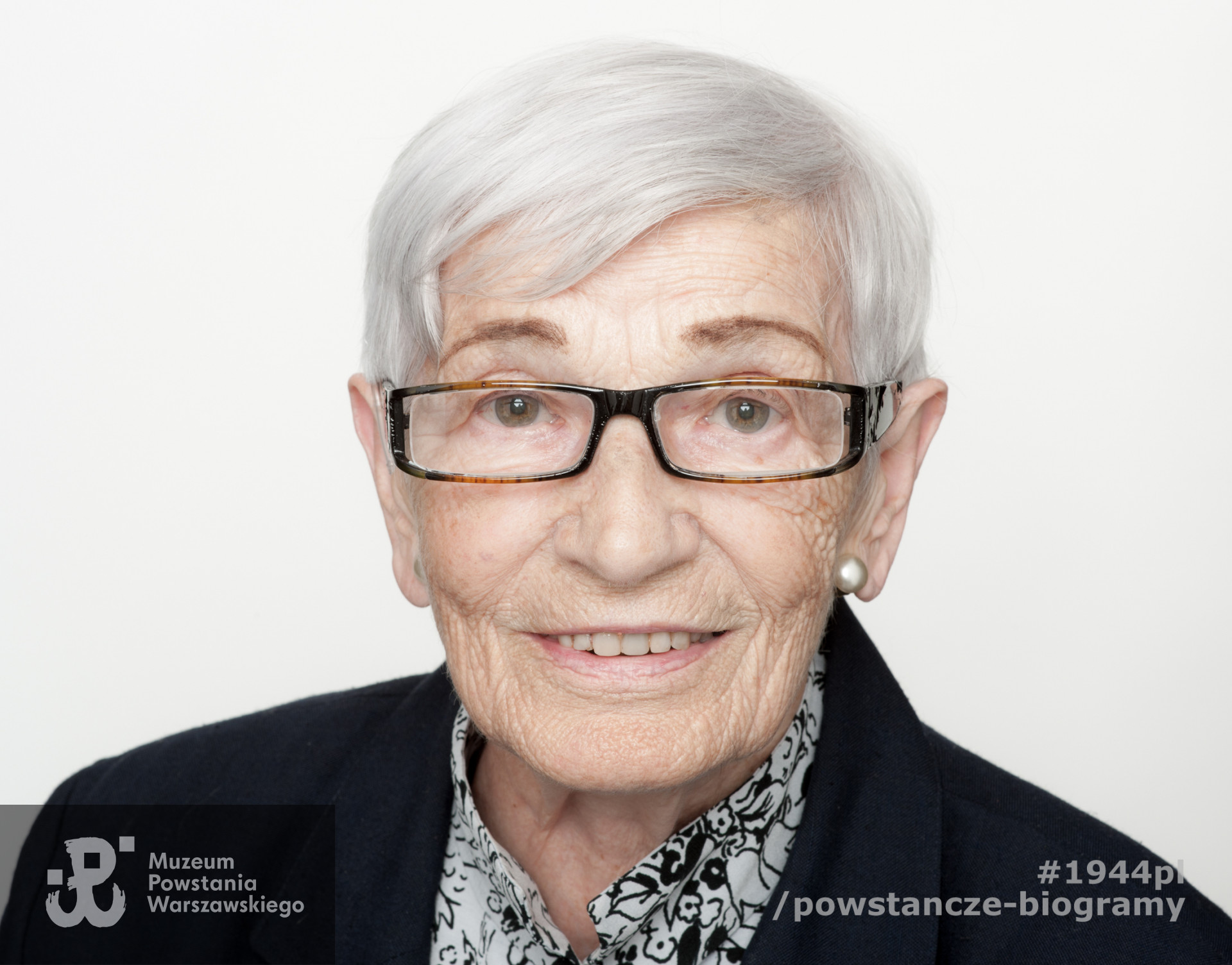 Zdjęcie z serii portretów Powstańców Warszawskich wykonanych w ramach projektu "1944/70/2014" realizowanego przez grupę WWPHOTO dla uczczenia 70. rocznicy wybuchu Powstania Warszawskiego. Muzeum Powstania Warszawskiego, 22.07-04.08 2013.