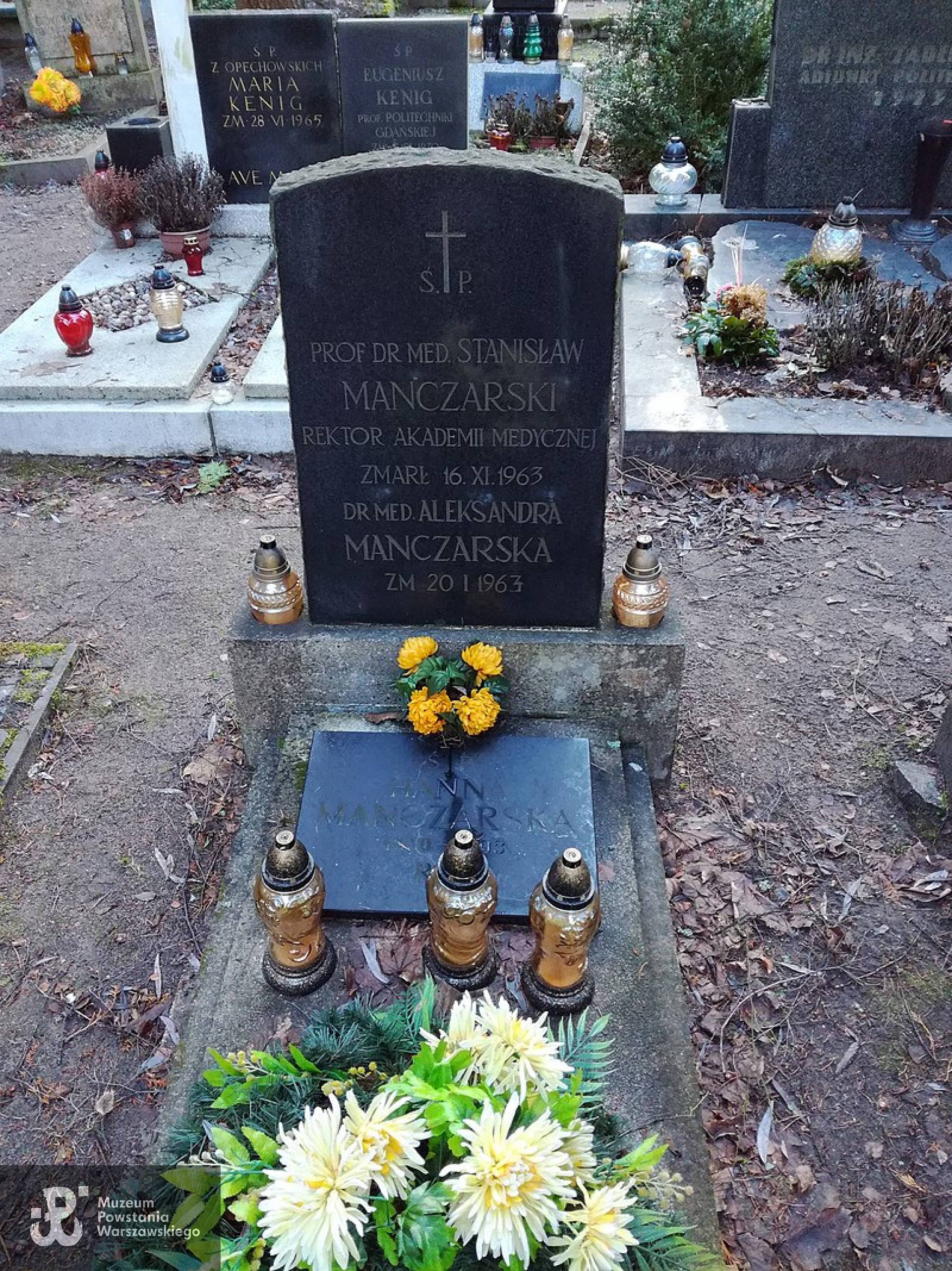 Gdańsk, Cmentarz Srebrzysko, rejon IX, Kwatera Profesorów, rząd 2, grób 471