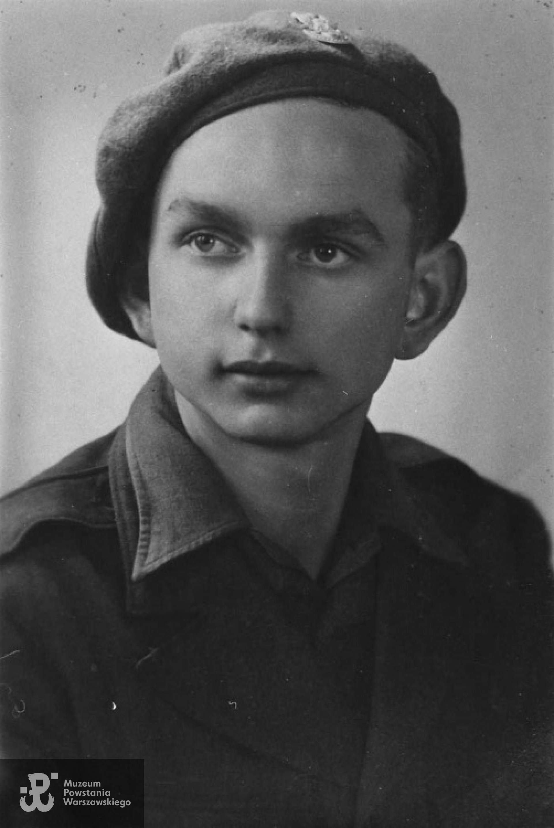 Jerzy Kowalczyk - zdjęcie wykonane w 1946 roku w Brukseli