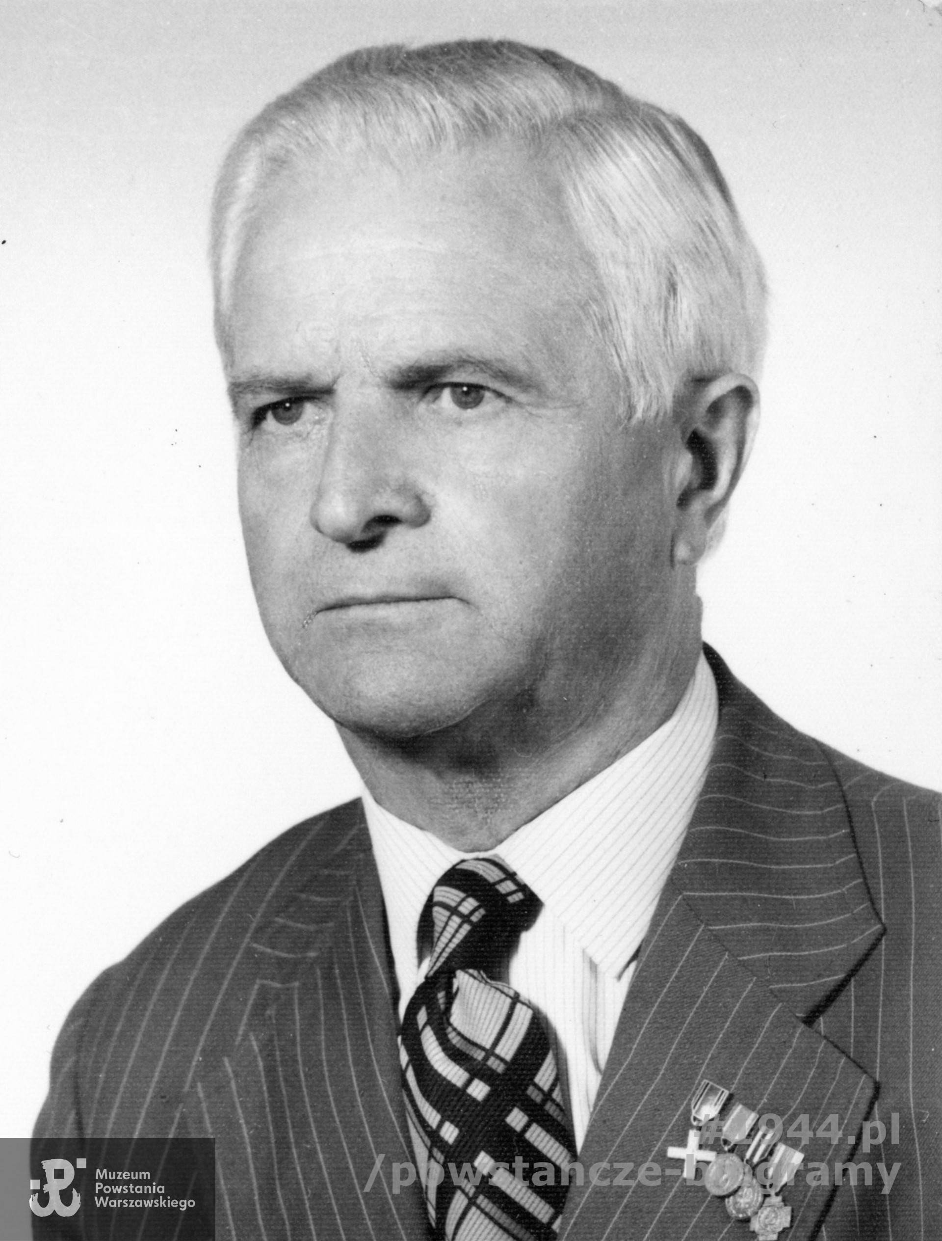 st. sierż. Marian Berdycki  ps."Turek" (1909-1986). Fot. ze zbiorów Muzeum Powstania Warszawskiego - zbiór Ewy Krasnowolskiej
