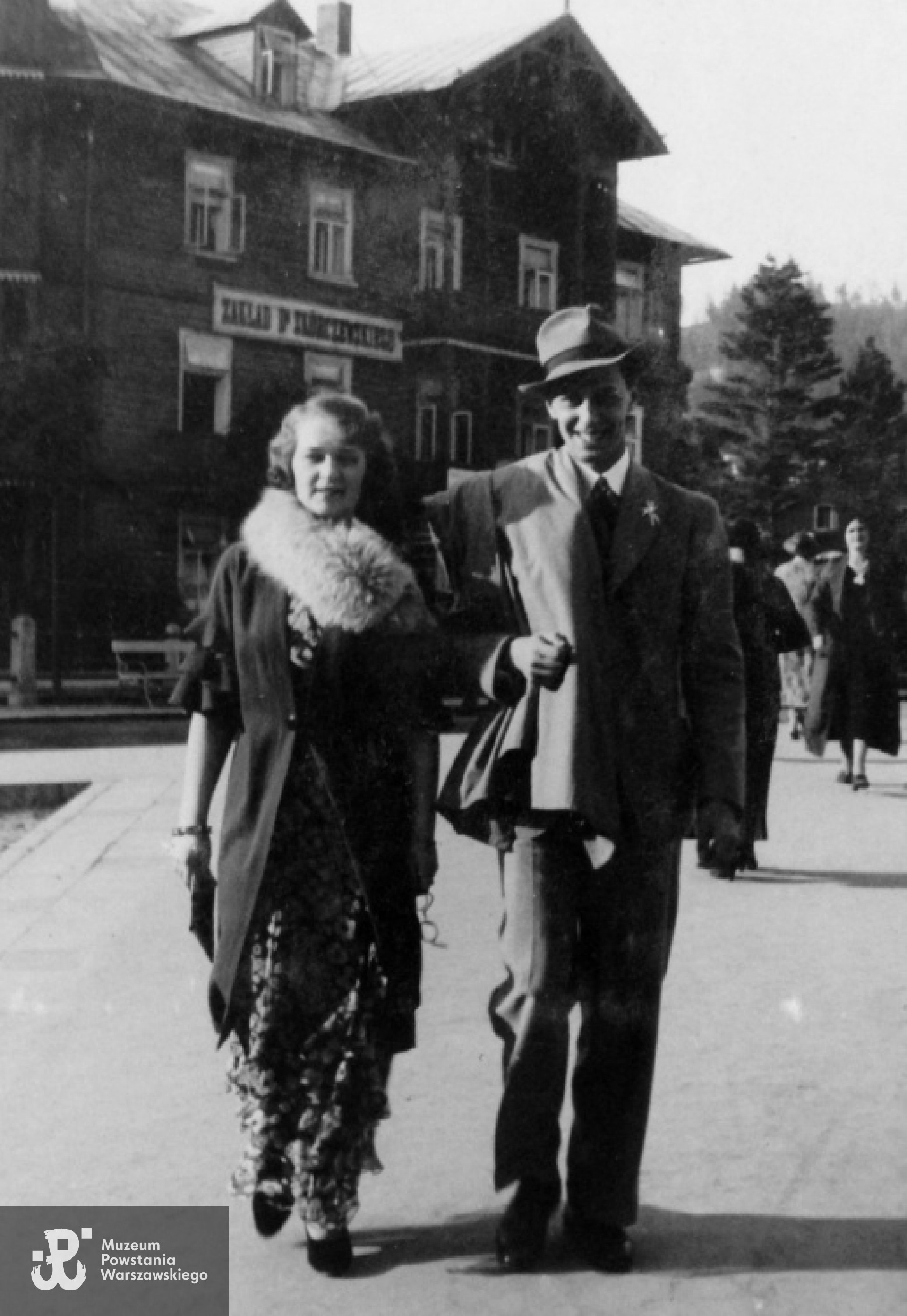 Jan i jego żona Daniela.  Zdjęcie z archiwum rodzinnego Aleksandry Hulimka-Kuczyńskiej.