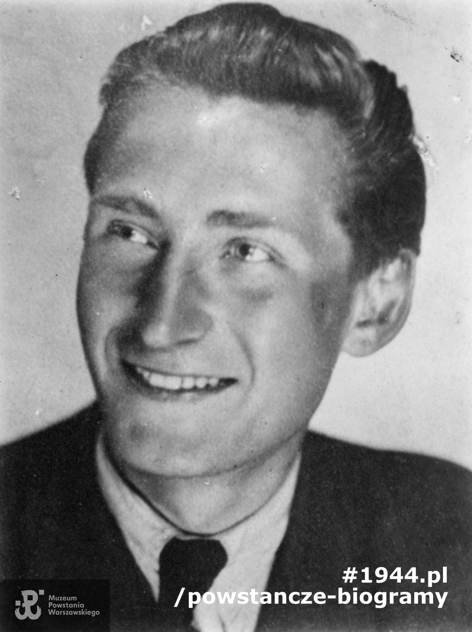 strz. Lech Romańczuk "Harim" (1924-1944). Fot. ze zbiorów Muzeum Powstania Warszawskiego - materiały Jana Rockiego