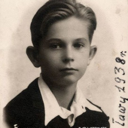 13-letni Władysław Gembal - 1938 rok. Fot. źródło: 