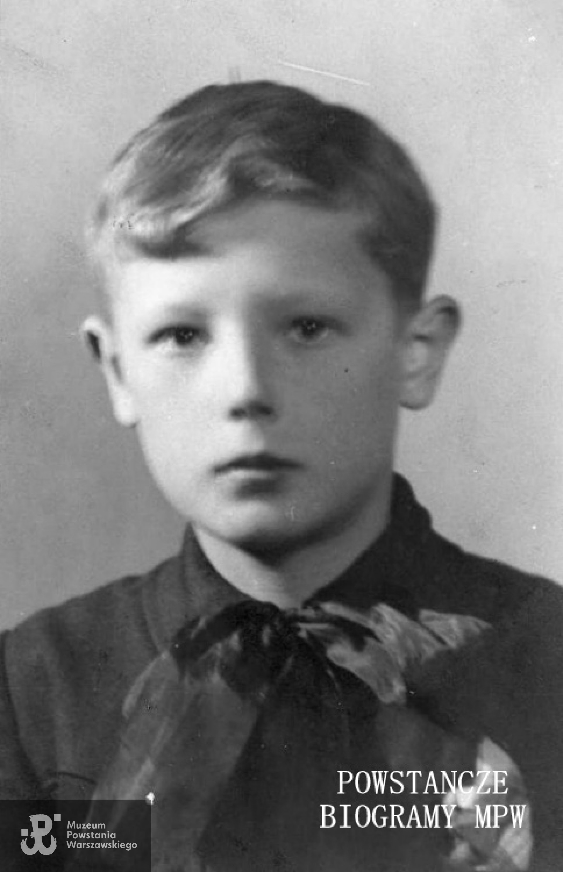 Wacław Korzeniewski "Orlątko" (1928-1944). Fot. archiwum rodzinne s. Barbary Czarnoleskiej.