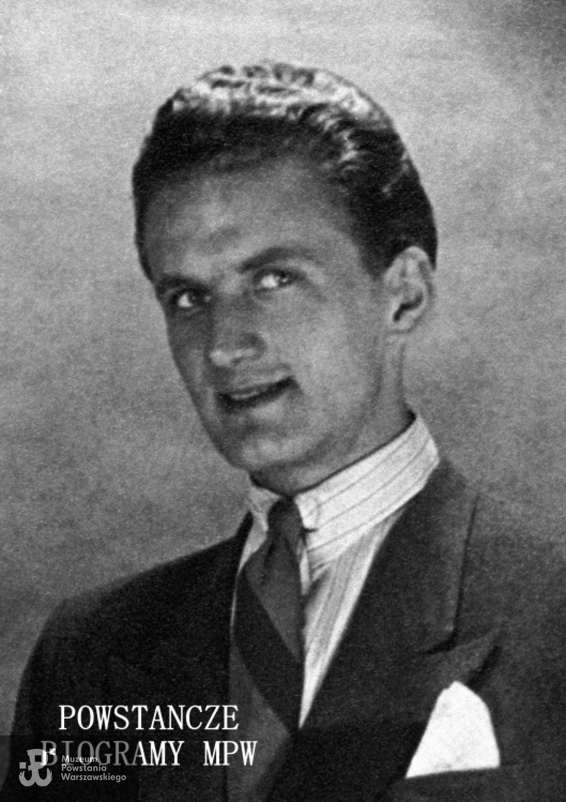 Tadeusz Kosudarski "Kusy" (1922-1972). Fot. ze zbiorów Muzeum Powstania Warszawskiego.