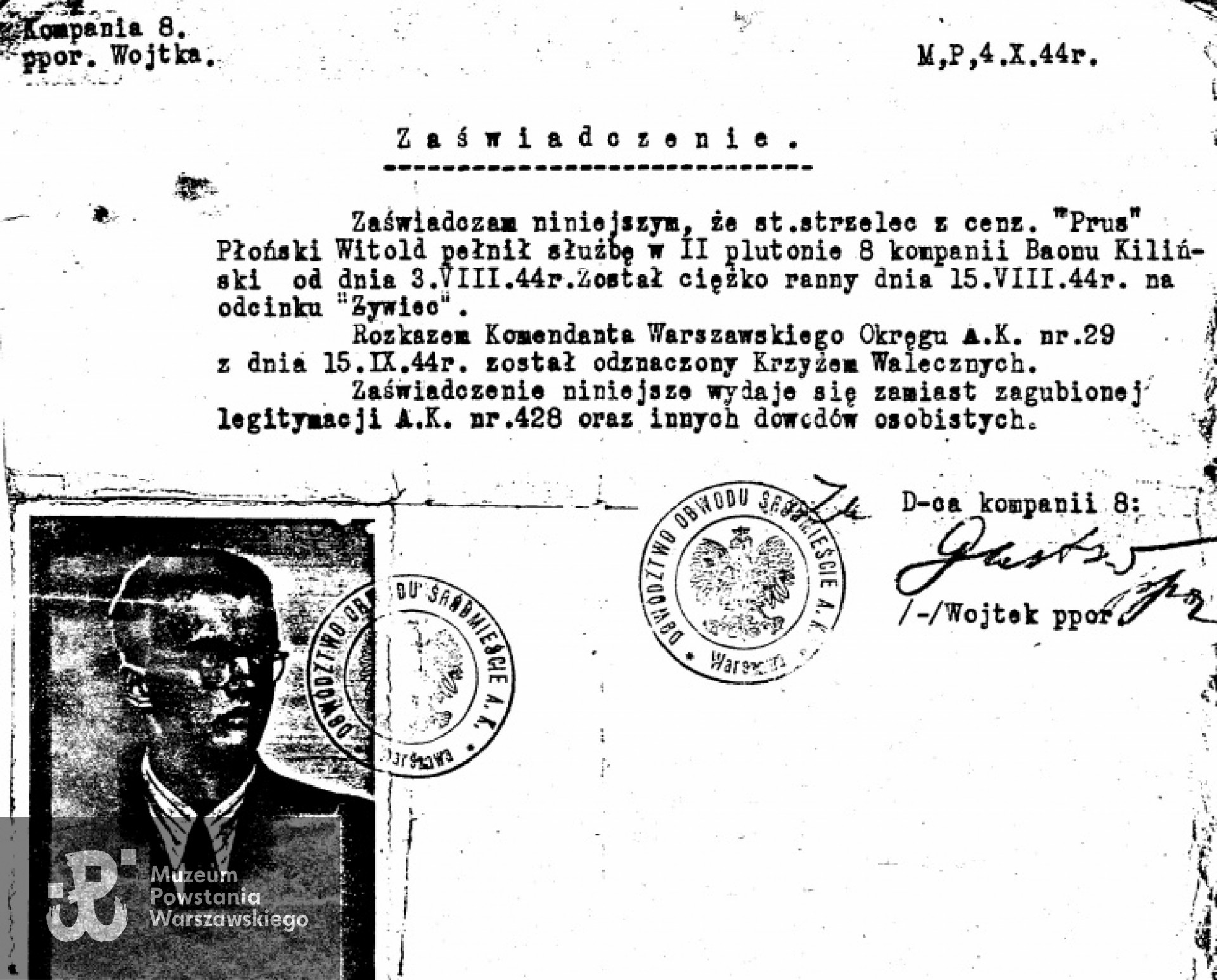 Z archiwum rodzinnego, udostępniła p. Ewa Płońska - Hyjek