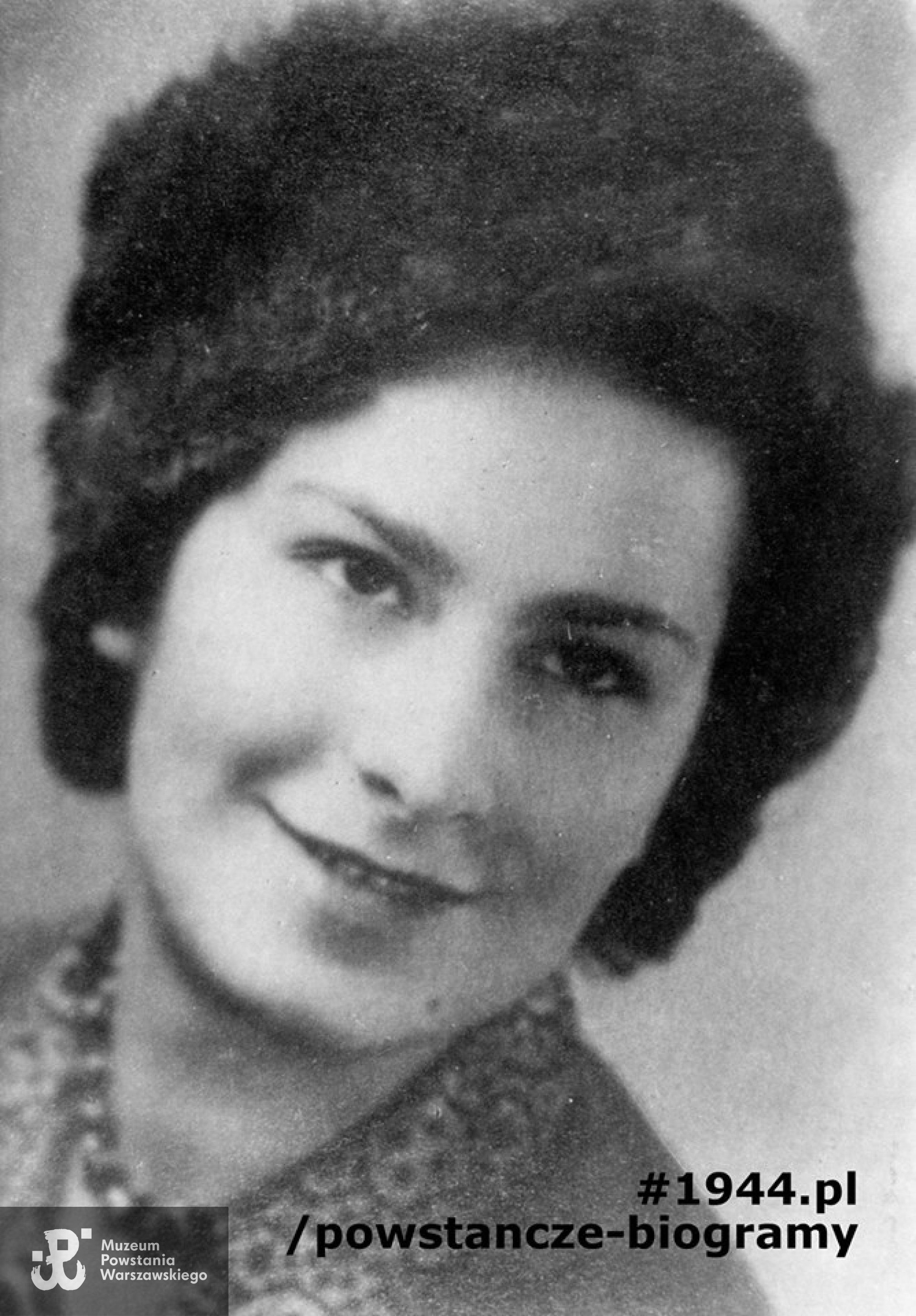 Hanna Wagner "Anna", "Hanka", "405" (1919-1947). Fot. ze zbiorów Muzeum Powstania Warszawskiego - materiały Ewy Orlikowskiej-Krasnowolskiej