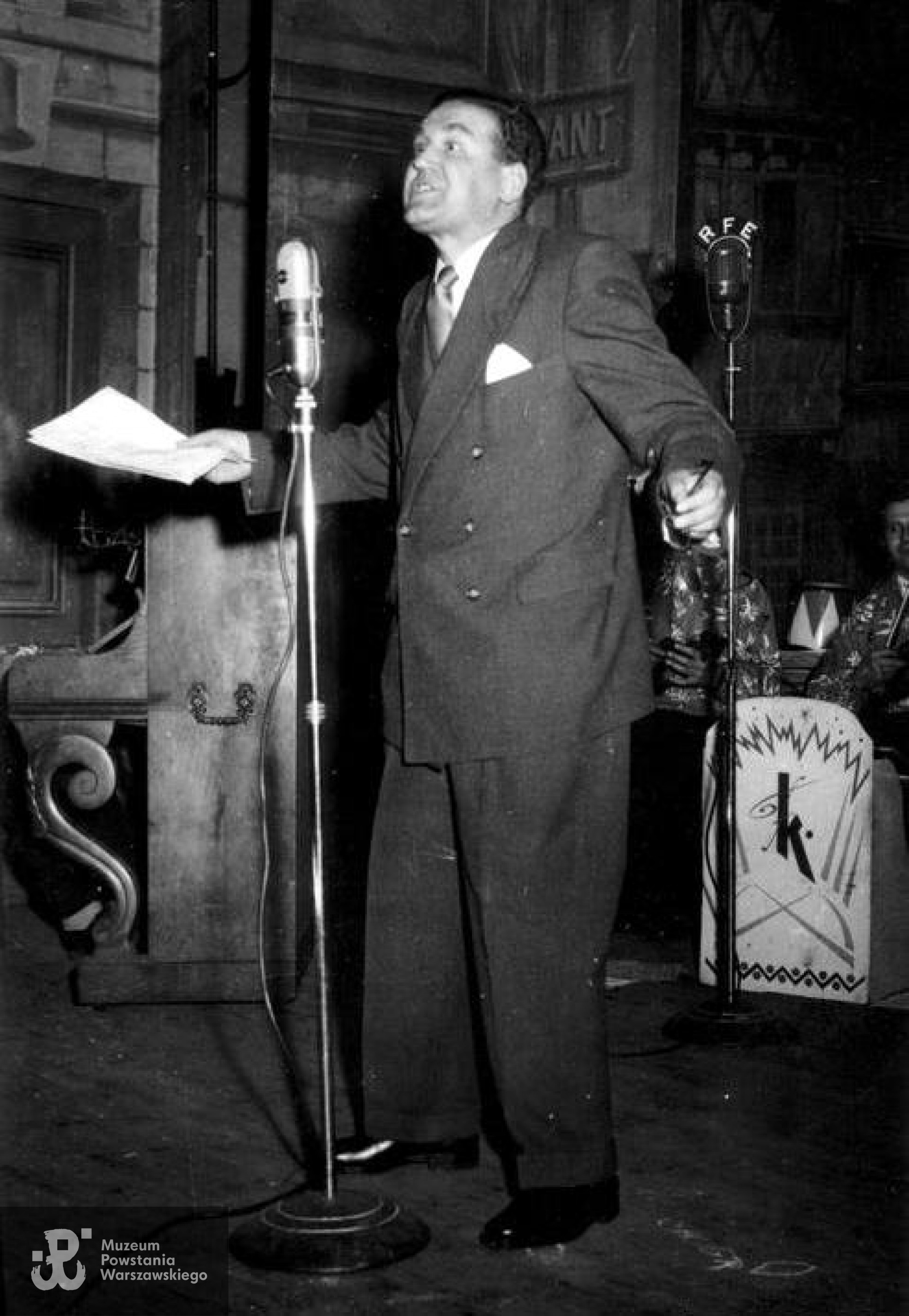 Rozgłośnia "Radia Wolna Europa".  Zdjęcie NAC, sygn. 36-40-2