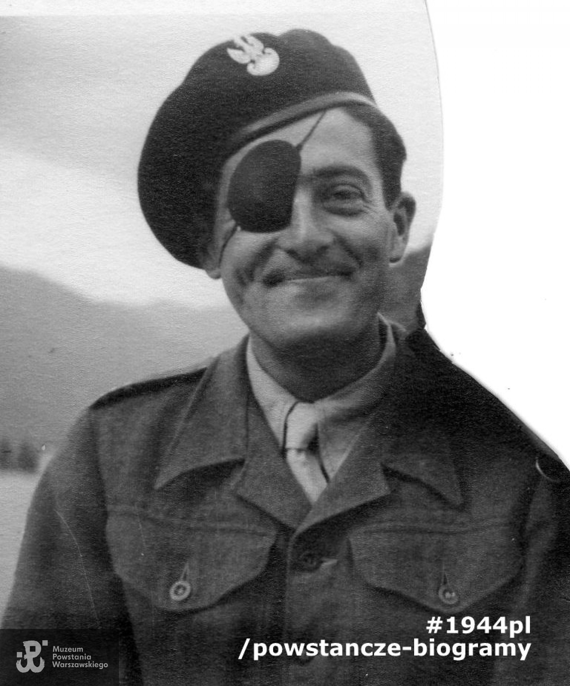 Nad Jeziorem Como  w północnych Włoszech (wł. nazwa Lago di Como) - 1946 rok. Fot. z archiwum rodzinnego p. Edwarda Kamińskiego.