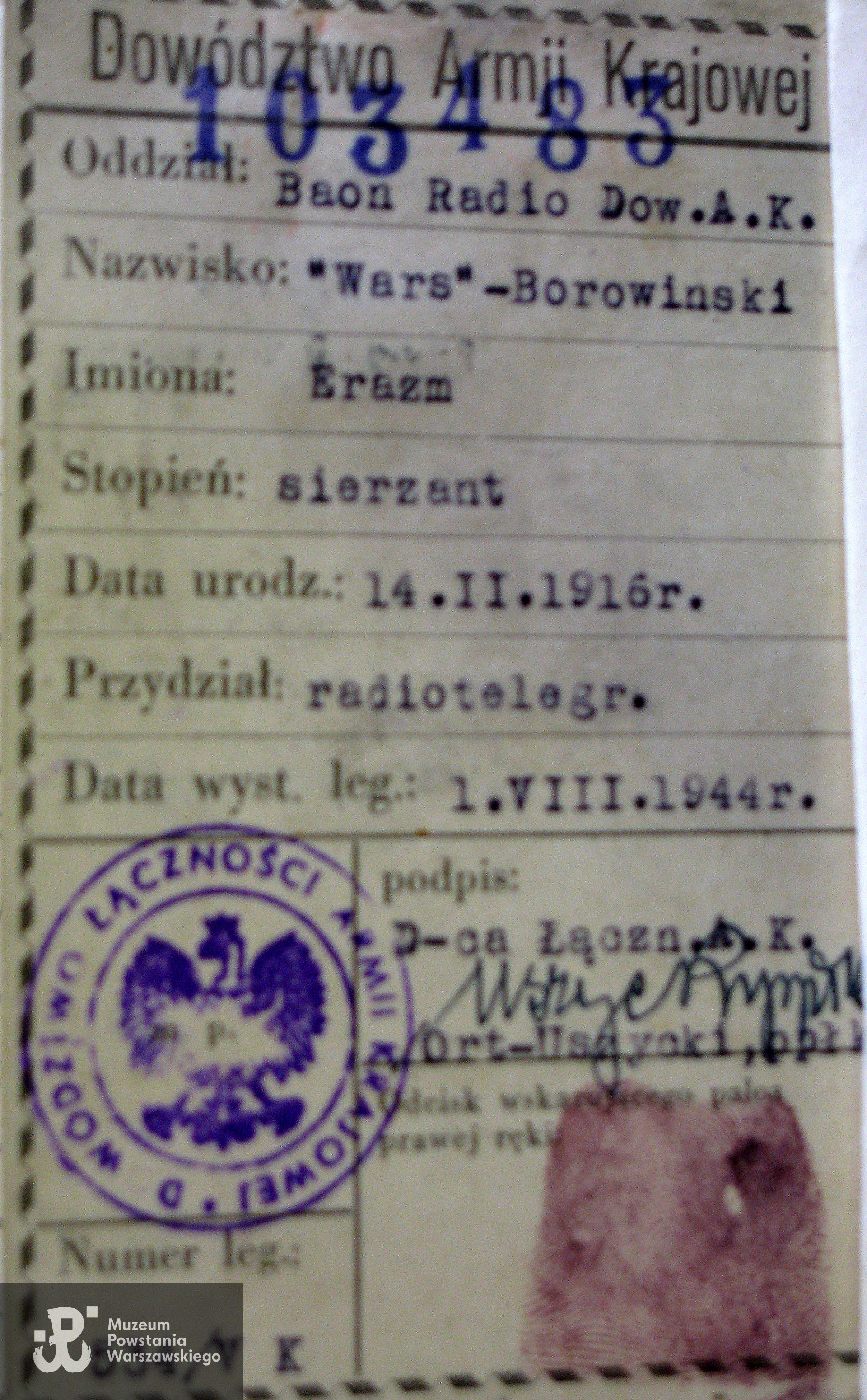 Źródło: Studium Polski Podziemnej