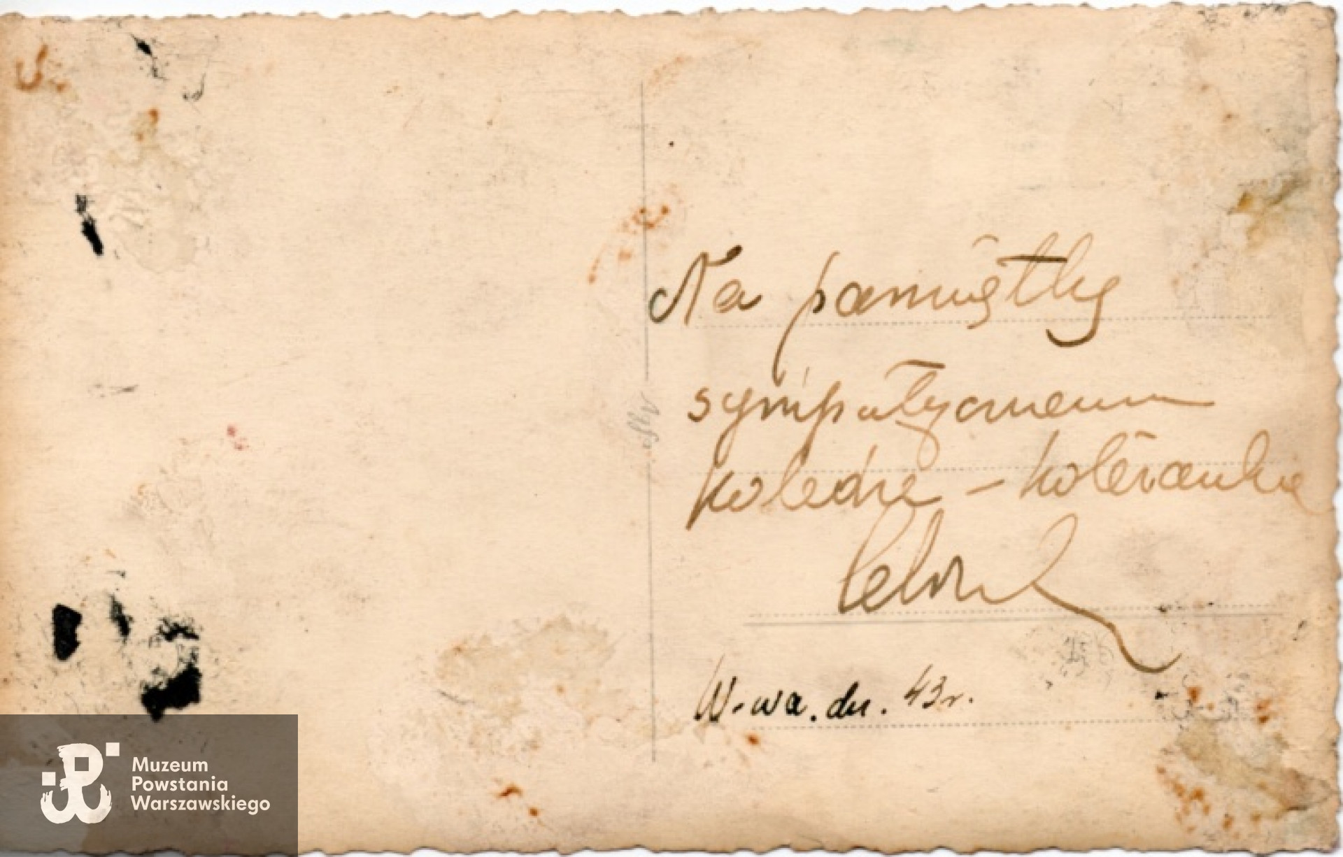 Fot. z archiwum rodzinnego Cecylii Oziemskiej, udostępnił Jan Wawszczyk