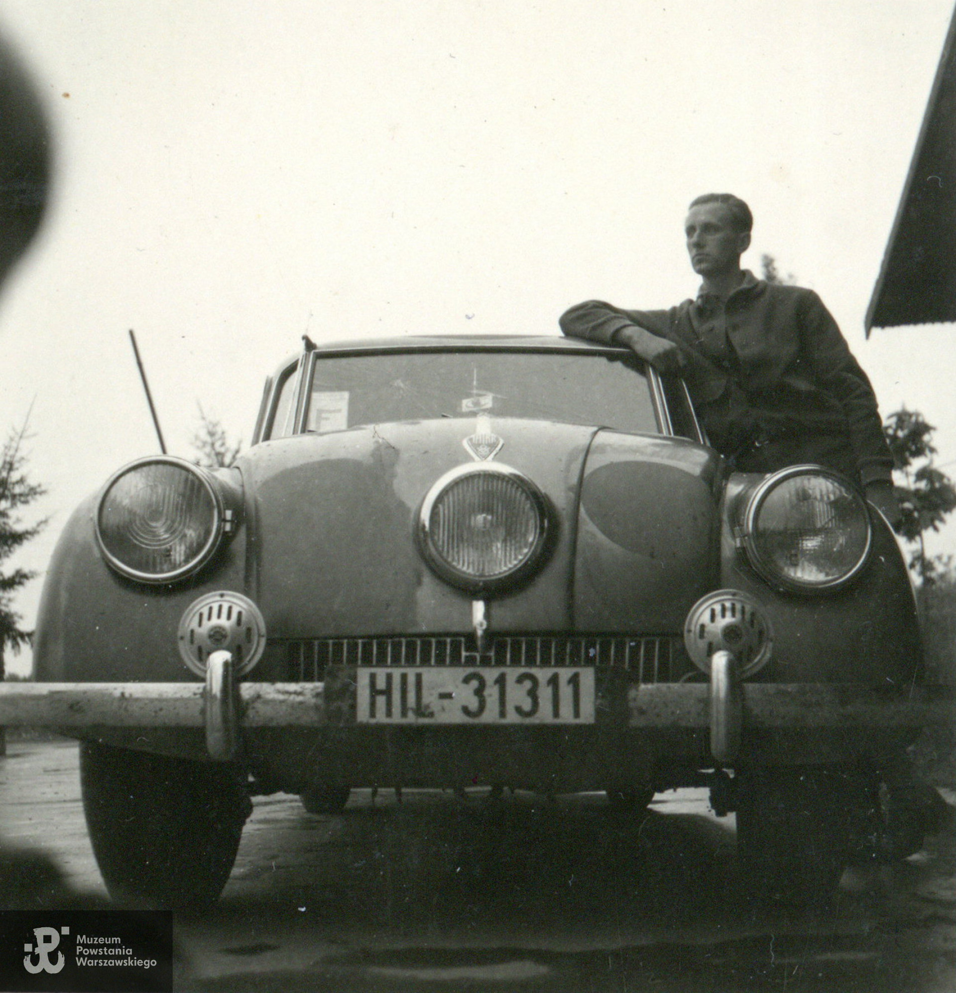 Fotografia pochodząca ze spuścizny po Zygmuncie Janie Raczyńskim ps. Zygmuś - żołnierze polscy  w Bad Harzburg. Udostępnił p. Jerzy Raczyński, syn Powstańca.