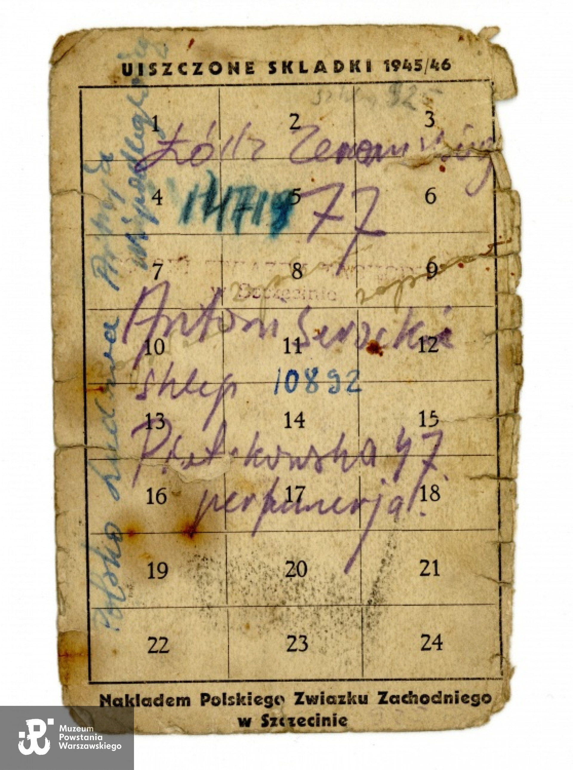 Z archiwum rodzinnego Michała Łukaszczyka
