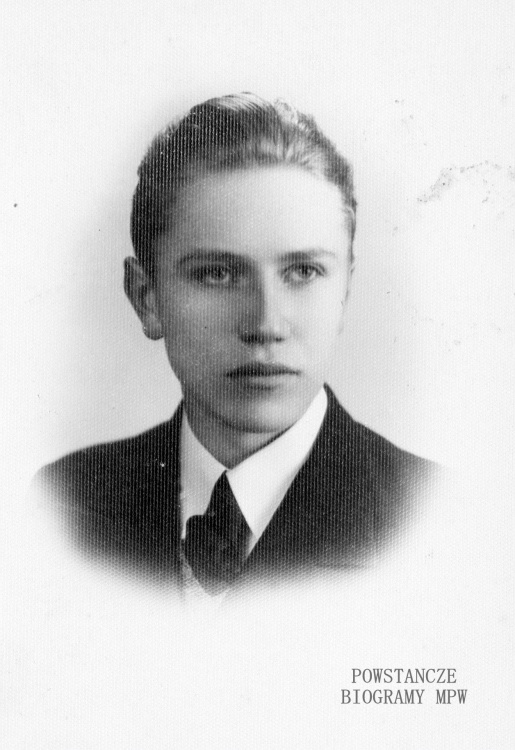 Adam Kazimierz Dering ps. "Dal".  Fotografia wykonana w roku 1940. Z archiwum rodzinnego Jakuba Deringa