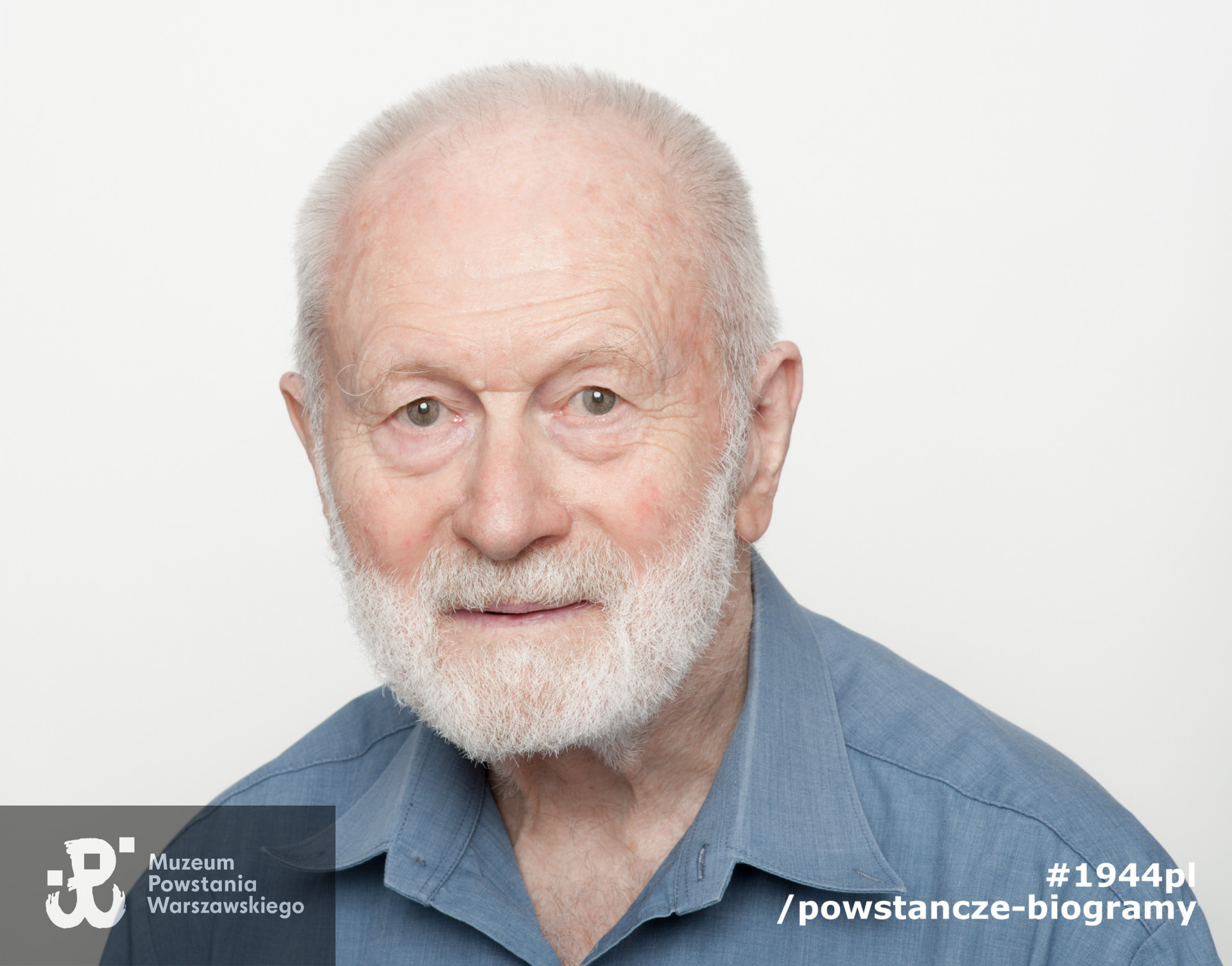 Zdjęcie z serii portretów Powstańców Warszawskich wykonanych w ramach projektu "1944/70/2014" realizowanego przez grupę WWPHOTO dla uczczenia 70. rocznicy wybuchu Powstania Warszawskiego. Muzeum Powstania Warszawskiego, 22.07-04.08 2013.