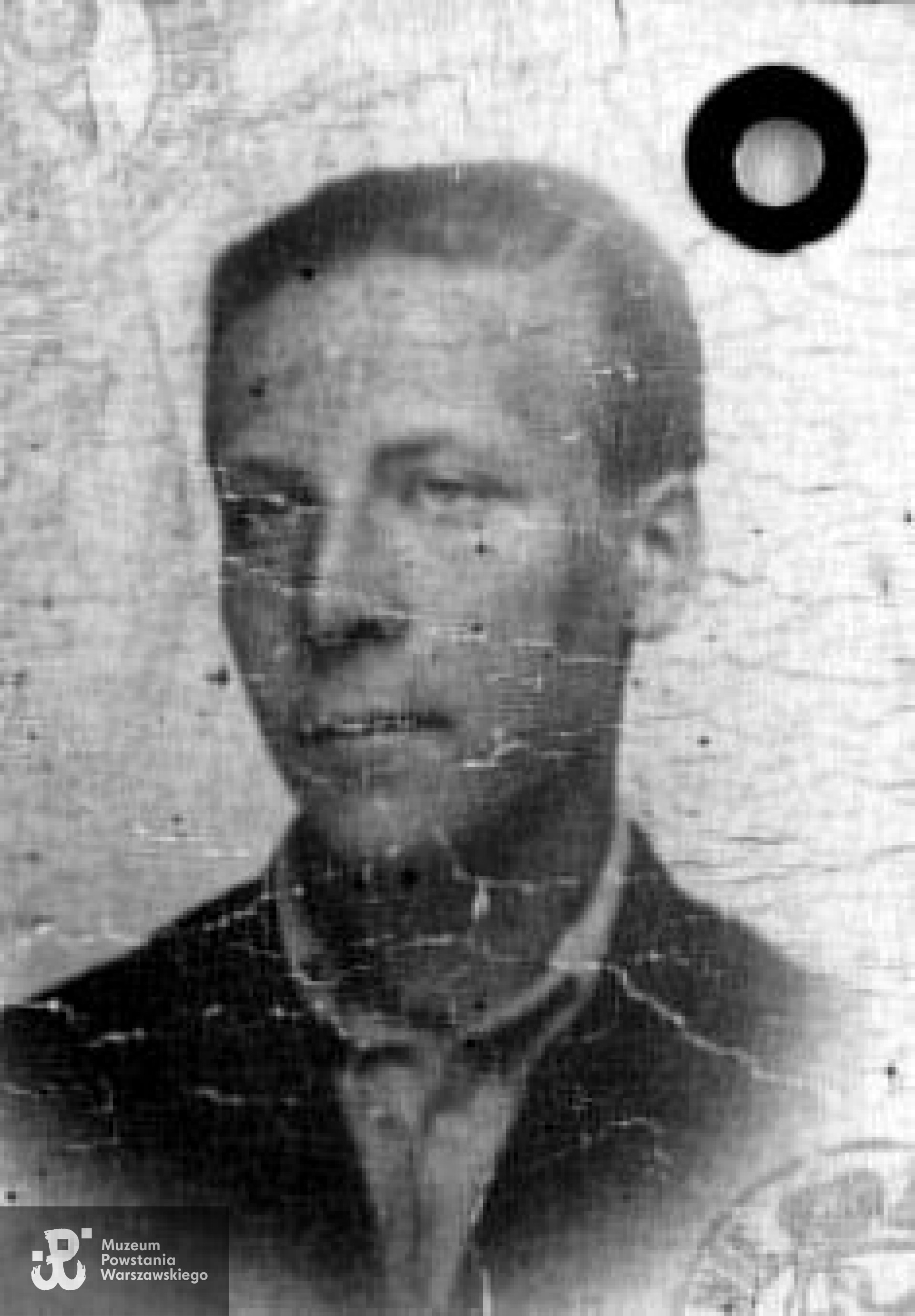 Wacław Jagiełło - zdjęcie z kenkarty, rok 1942