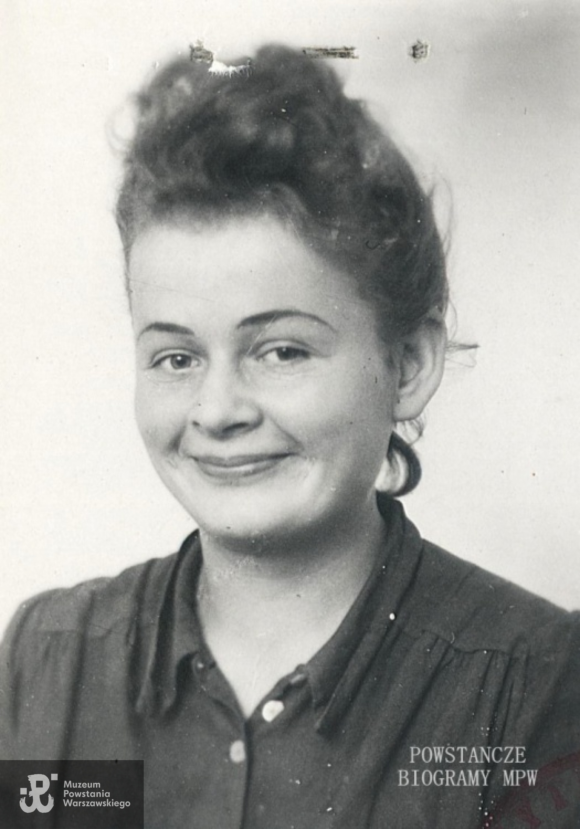 Janina Manczarska "Nina Bielicz" (1924-2006) Fot. z Archiwum Uniwersytetu Warszawskiego.