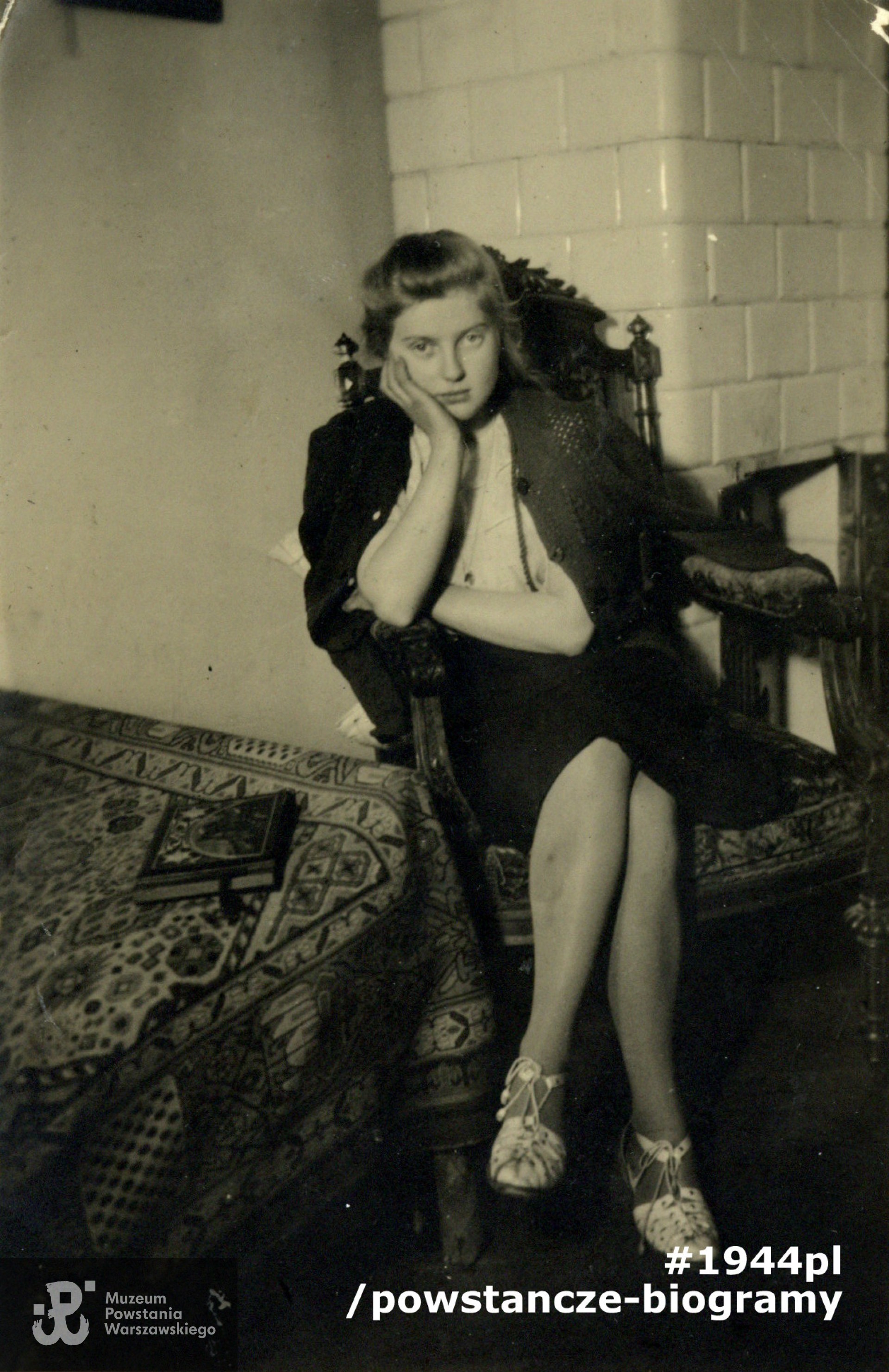 Maria Garbowska - Kieres "Marzena". Fot. ze zbiorów rodzinnych p. Joanny Kozłowskiej, córki