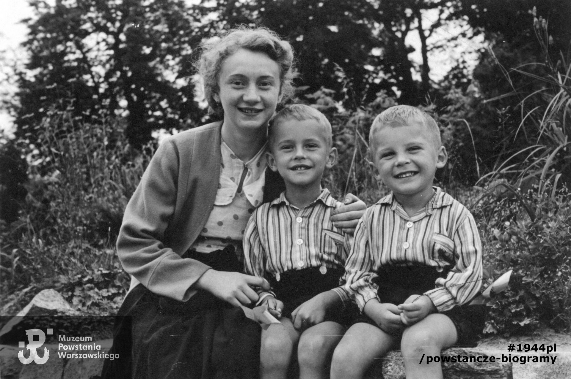 Luiza Erben "Lusia" - fotografia z lat wojny.  Fot. ze zbiorów Muzeum Powstania Warszawskiego, sygn. P/6665