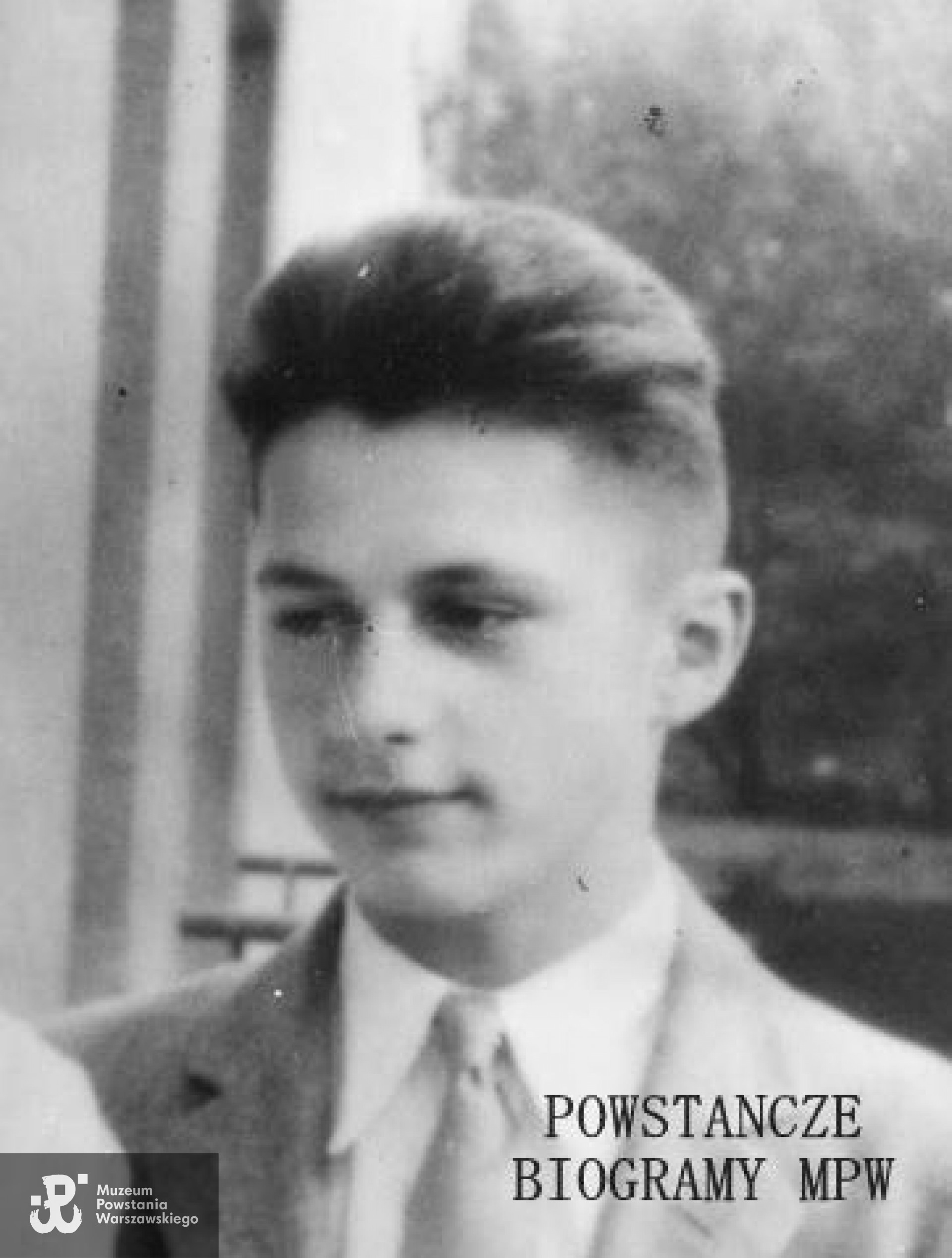 kpr. pchor. Zbigniew Przestępski "Gozdawa" (1923-1944). Fot. udostępniła Magdalena Ciok