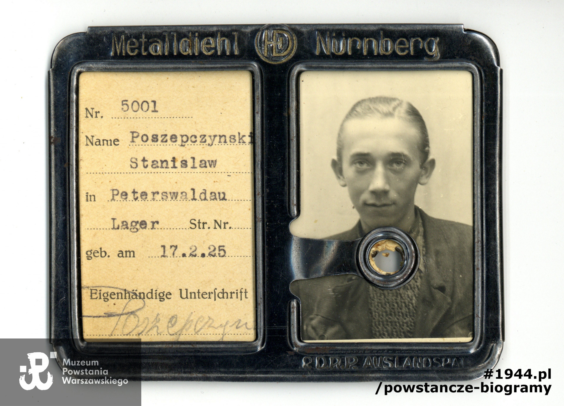 Fot. z archiwum rodzinnego syna, p. Jerzego Poszepczyńskiego