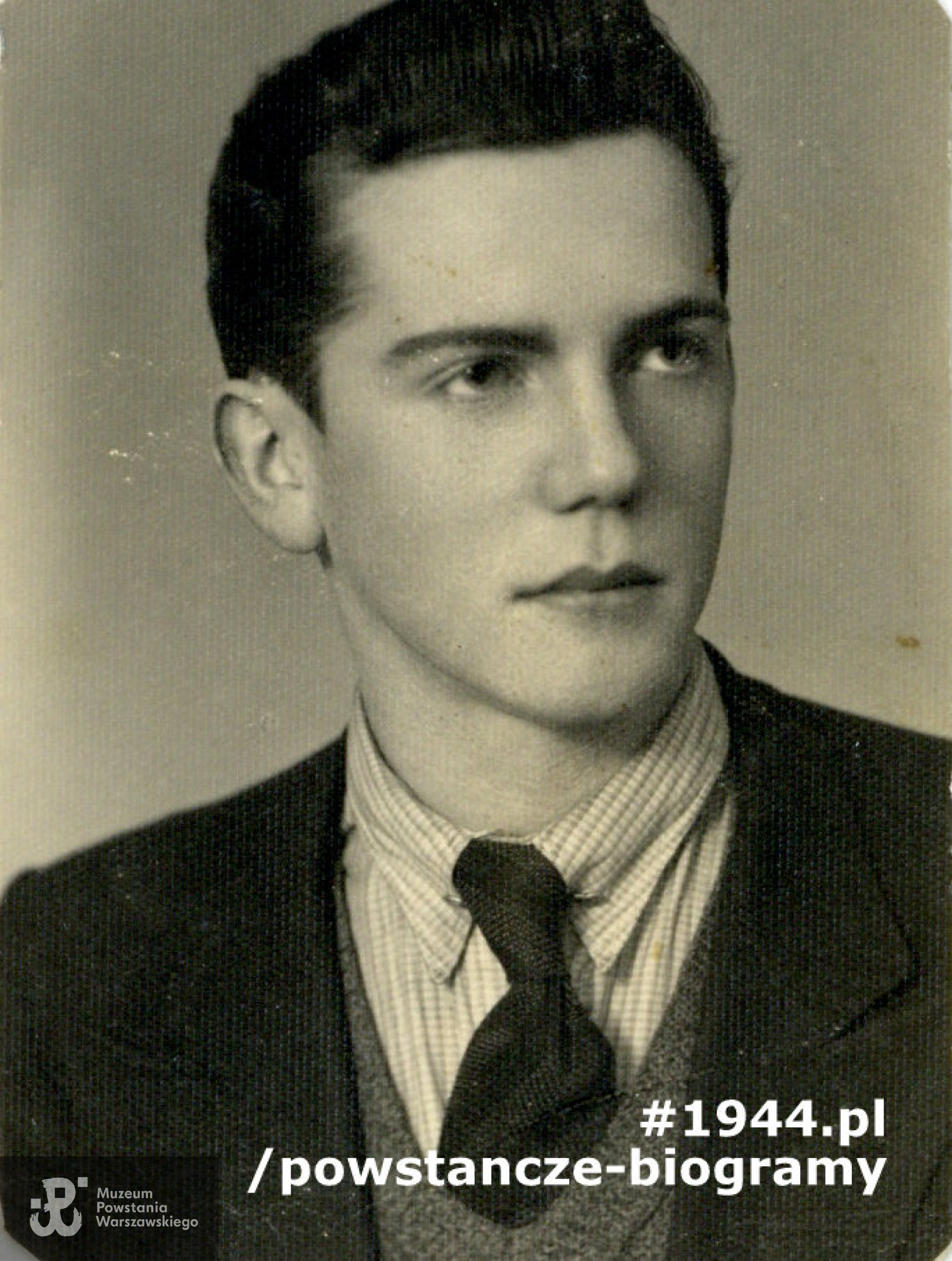 strz. Zygmunt Gorączewski "Zygmunt" (1922-1944). Fot. ze zbiorów Muzeum Powstania Warszawskiego