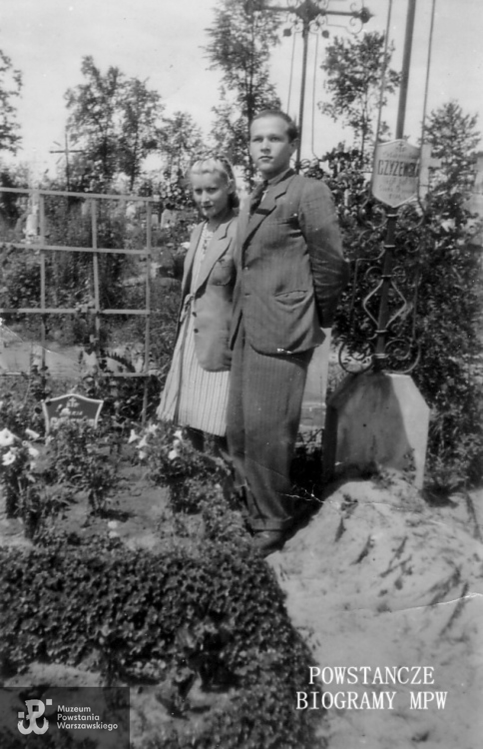 Tadeusz i Karolina w roku 1942. Fot. z archiwum rodzinnego Elżbiety Gorazdowskiej