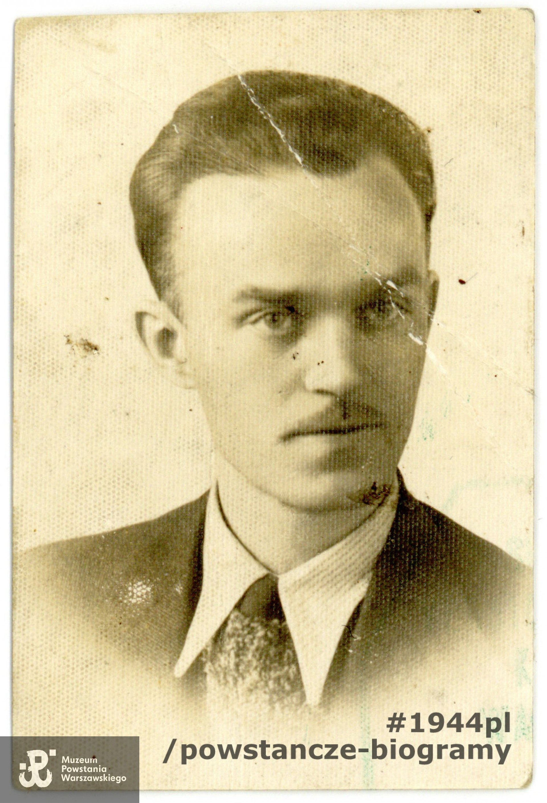 Ireneusz Leon  Ałaszewski "Łach" (1910-1944). Fot. w imieniu rodziny udostępniła do zeskanowania p. Donata Ałaszewska